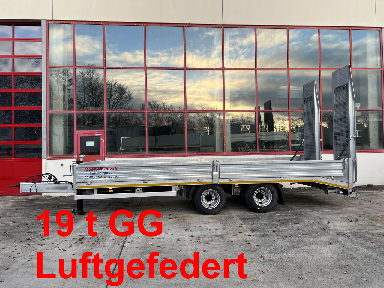 Möslein TTO 19 19 t Tandemtieflader,Neufahrzeug - Žemo profilio platforma priekaba: foto 1 Möslein TTO 19 19 t Tandemtieflader,Neufahrzeug - Žemo profilio platforma priekaba: foto 1