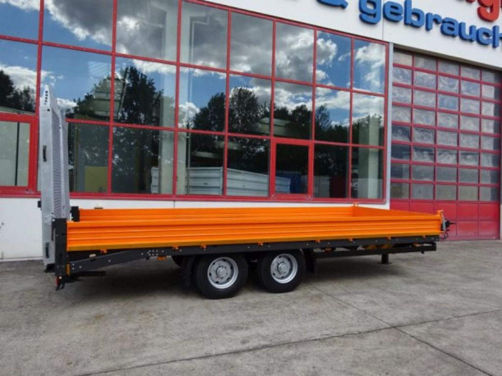 Möslein TTT-11 6,20 Orange Neuer Tandemtieflader - Žemo profilio platforma priekaba: foto 2 Möslein TTT-11 6,20 Orange Neuer Tandemtieflader - Žemo profilio platforma priekaba: foto 2