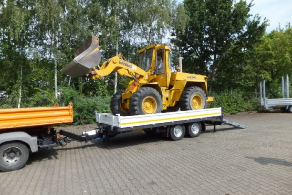 Möslein TTT 11- 6,28 Weiß Neuer Tandemtieflader - Žemo profilio platforma priekaba: foto 5 Möslein TTT 11- 6,28 Weiß Neuer Tandemtieflader - Žemo profilio platforma priekaba: foto 5