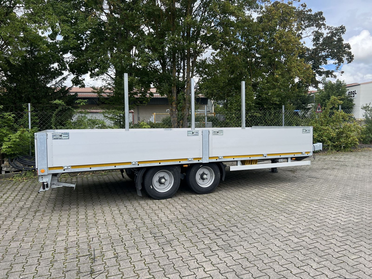 Möslein Tandem- Pritschenanhänger- Tieflader - Platforminė/ Bortinė priekaba: foto 2 Möslein Tandem- Pritschenanhänger- Tieflader - Platforminė/ Bortinė priekaba: foto 2