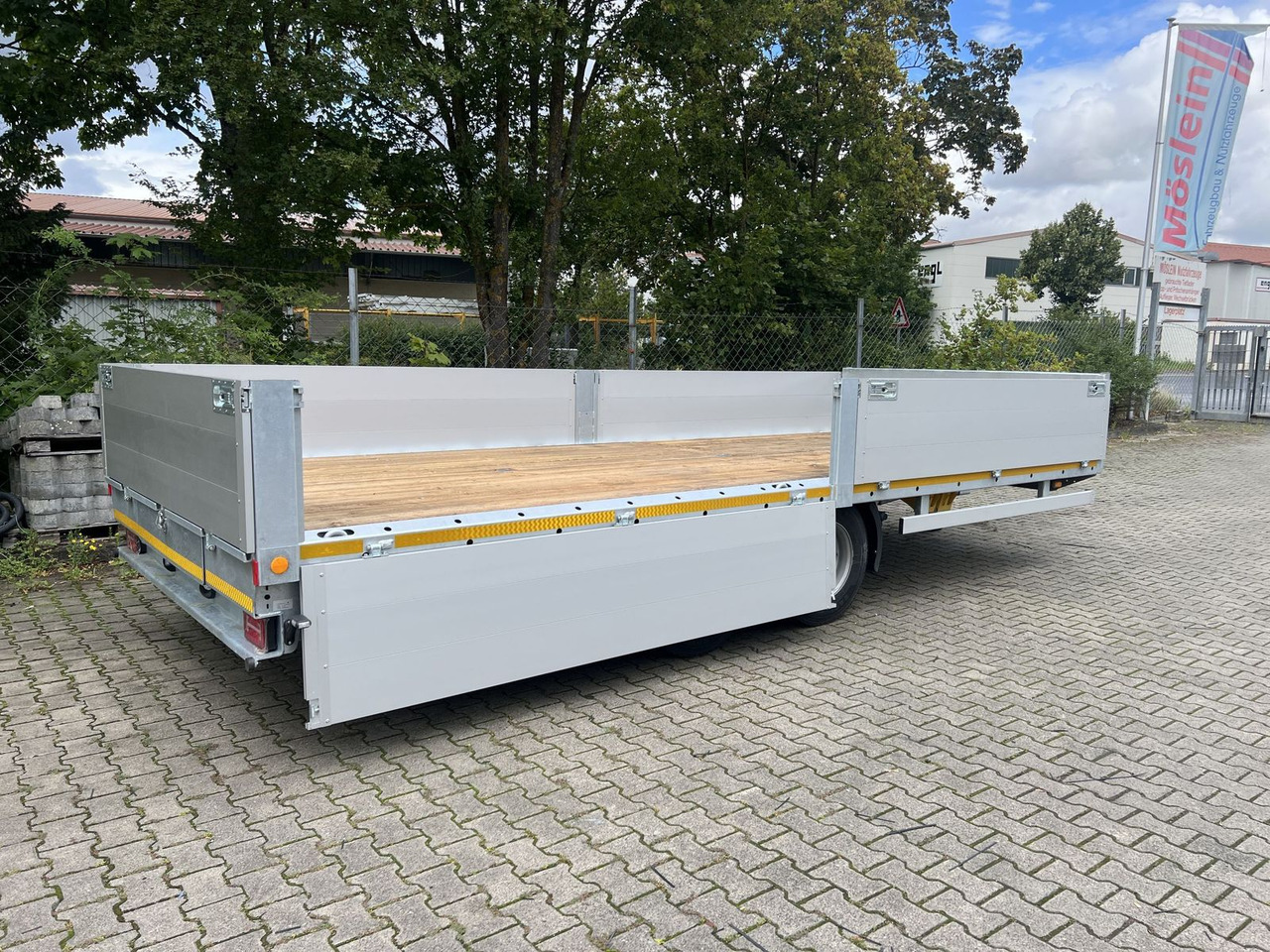 Möslein Tandem- Pritschenanhänger- Tieflader - Platforminė/ Bortinė priekaba: foto 4 Möslein Tandem- Pritschenanhänger- Tieflader - Platforminė/ Bortinė priekaba: foto 4