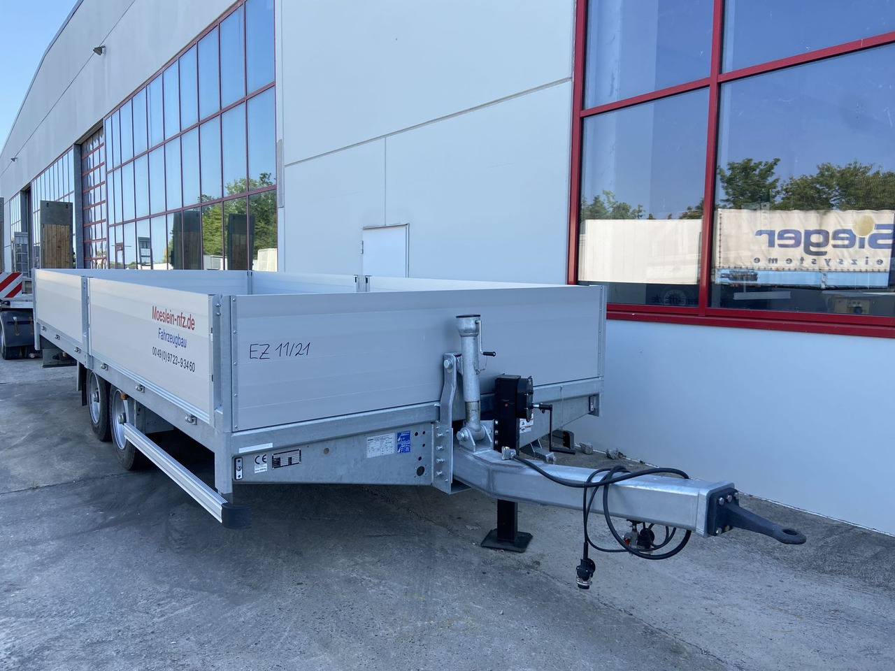 Möslein Tandem- Pritschenanhänger, neuwertig - Platforminė/ Bortinė priekaba: foto 3 Möslein Tandem- Pritschenanhänger, neuwertig - Platforminė/ Bortinė priekaba: foto 3