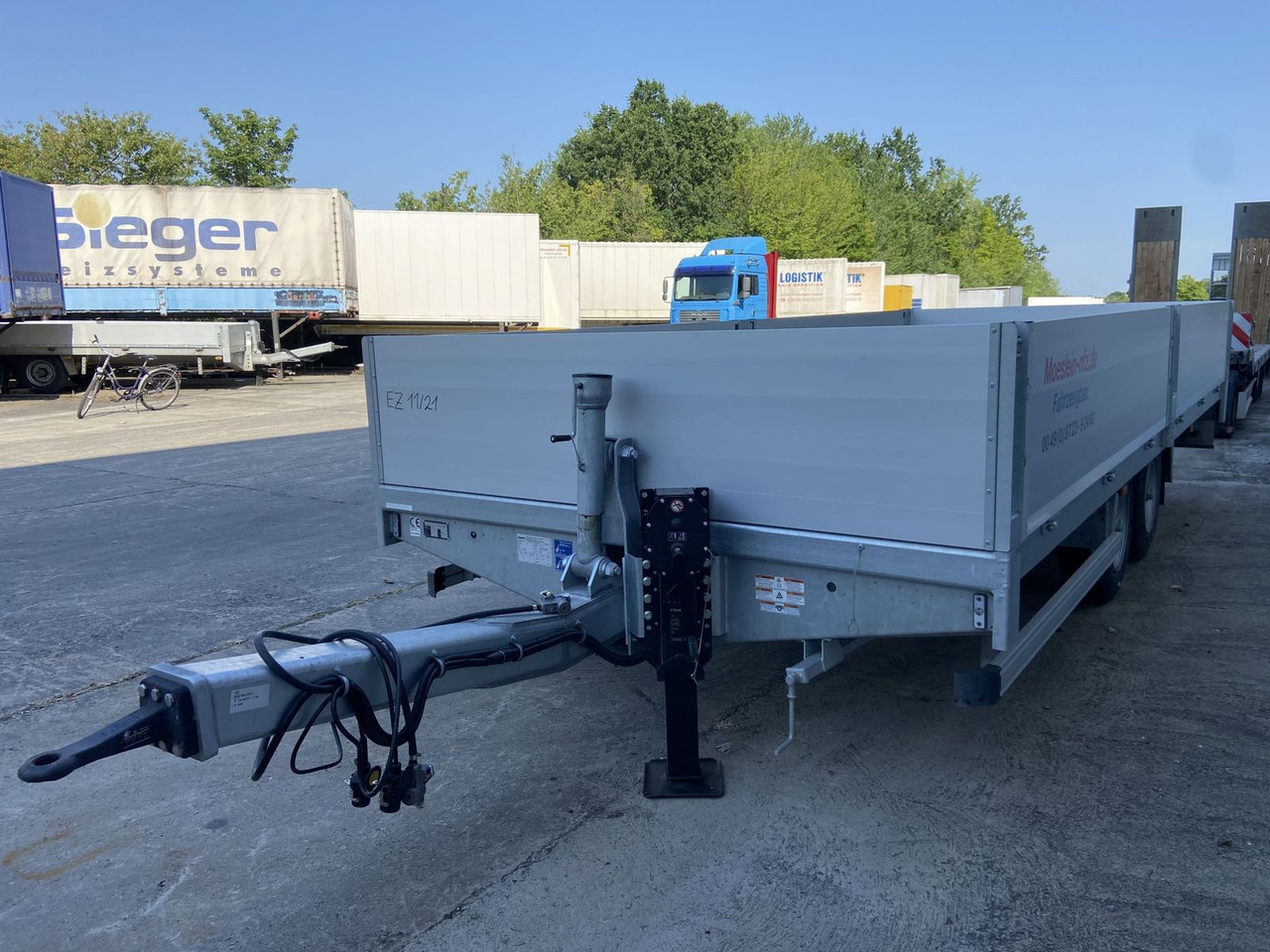 Möslein Tandem- Pritschenanhänger, neuwertig - Platforminė/ Bortinė priekaba: foto 5 Möslein Tandem- Pritschenanhänger, neuwertig - Platforminė/ Bortinė priekaba: foto 5