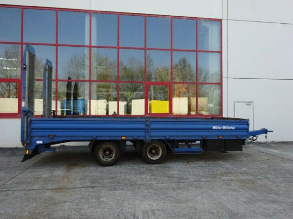 Müller-Mitteltal 18 t GG Tandemtieflader - Žemo profilio platforma priekaba: foto 2 Müller-Mitteltal 18 t GG Tandemtieflader - Žemo profilio platforma priekaba: foto 2