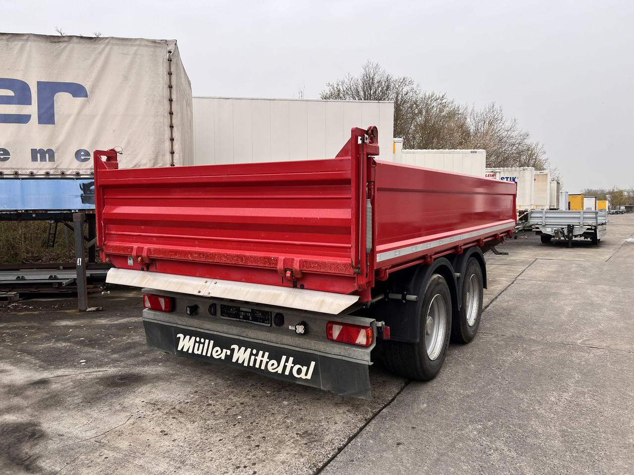 Müller Mitteltal TA-2 18 t Tandemkipper- Tieflader - Savivartis priekaba: foto 2 Müller Mitteltal TA-2 18 t Tandemkipper- Tieflader - Savivartis priekaba: foto 2