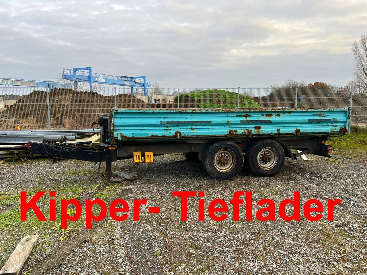 Obermaier 14 t Tandemkipper- Tieflader - Savivartis priekaba: foto 1 Obermaier 14 t Tandemkipper- Tieflader - Savivartis priekaba: foto 1