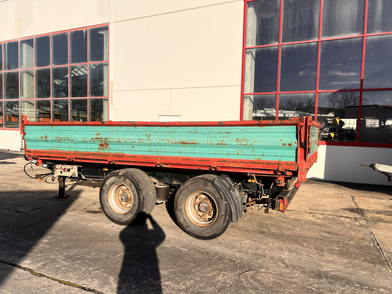 Obermaier OS2-TD190A 19 t Tandemkipper- Tieflader, Breitbereifung - Savivartis priekaba: foto 3 Obermaier OS2-TD190A 19 t Tandemkipper- Tieflader, Breitbereifung - Savivartis priekaba: foto 3