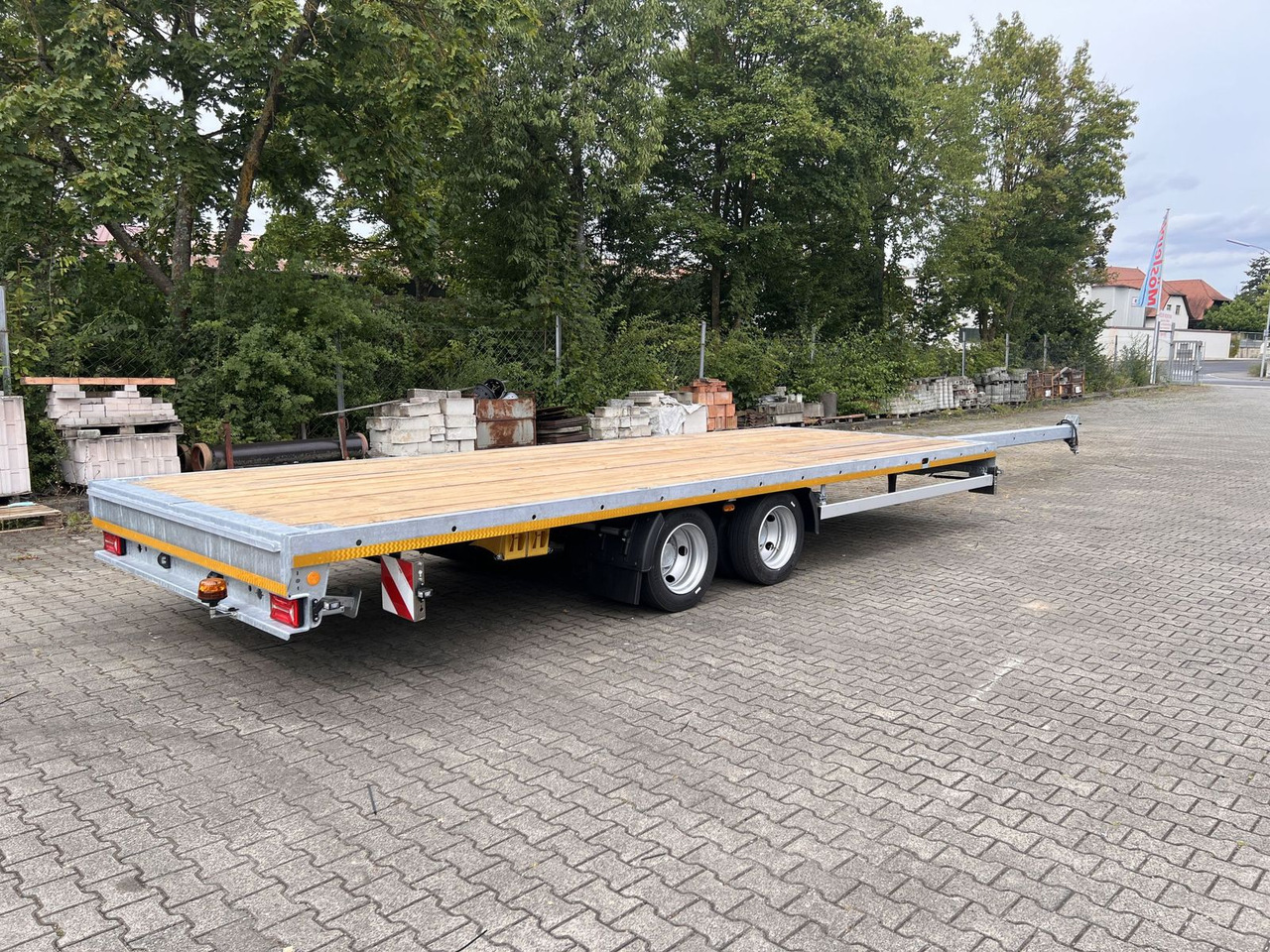 Möslein 11,9 t Tandemanhänger- Tieflader, ausziehbarLuf - Puspriekabė: foto 3 Möslein 11,9 t Tandemanhänger- Tieflader, ausziehbarLuf - Puspriekabė: foto 3