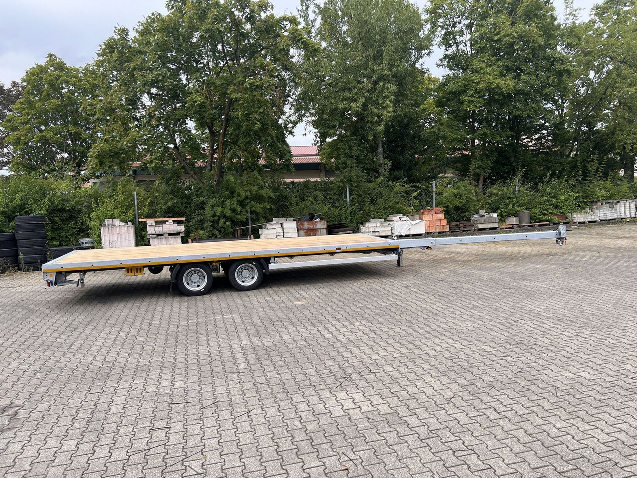 Möslein 11,9 t Tandemanhänger- Tieflader, ausziehbarLuf - Puspriekabė: foto 5 Möslein 11,9 t Tandemanhänger- Tieflader, ausziehbarLuf - Puspriekabė: foto 5