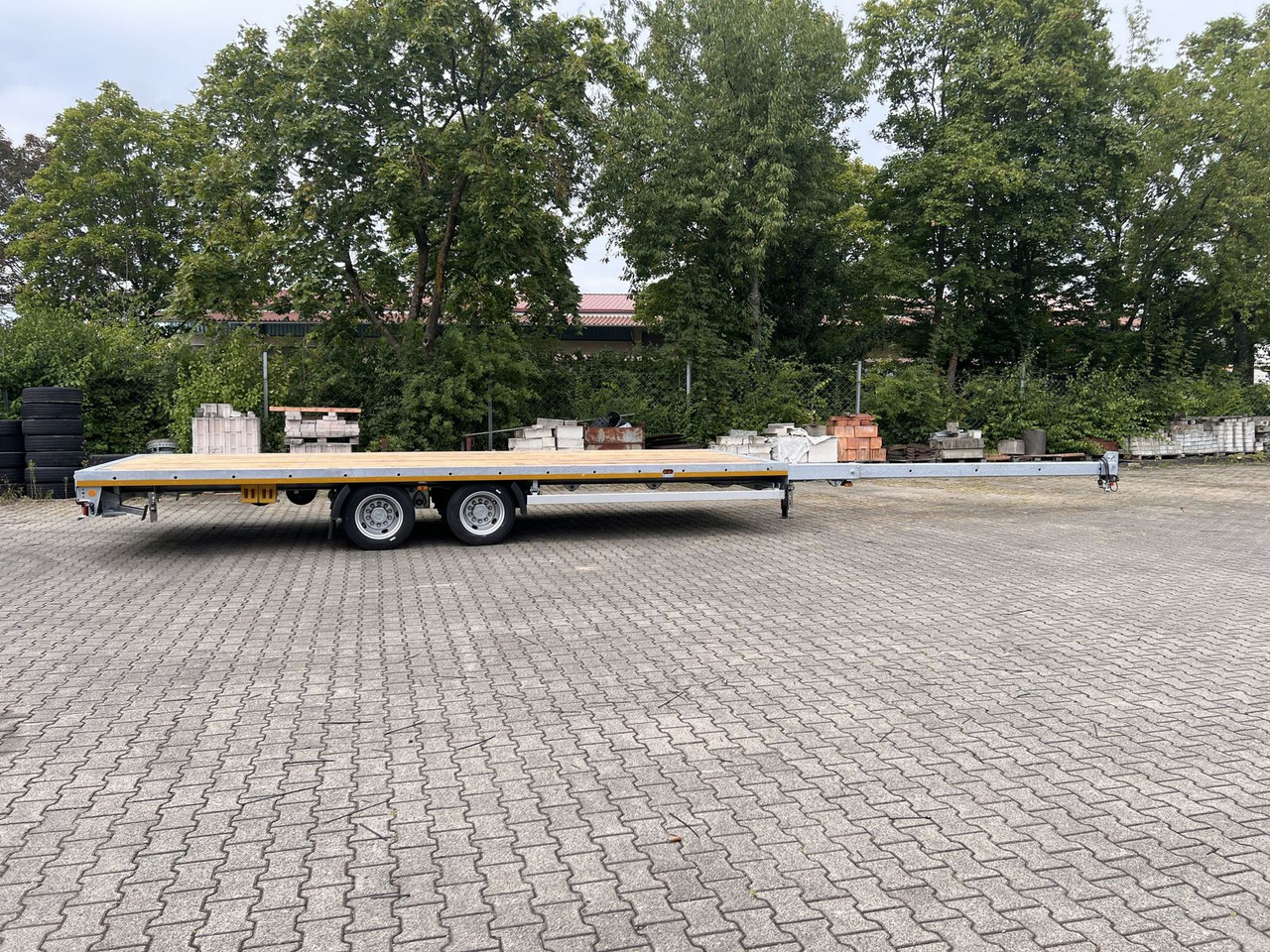 Möslein 13,9 t Tandemanhänger- Tieflader, ausziehbarLuf - Puspriekabė: foto 4 Möslein 13,9 t Tandemanhänger- Tieflader, ausziehbarLuf - Puspriekabė: foto 4