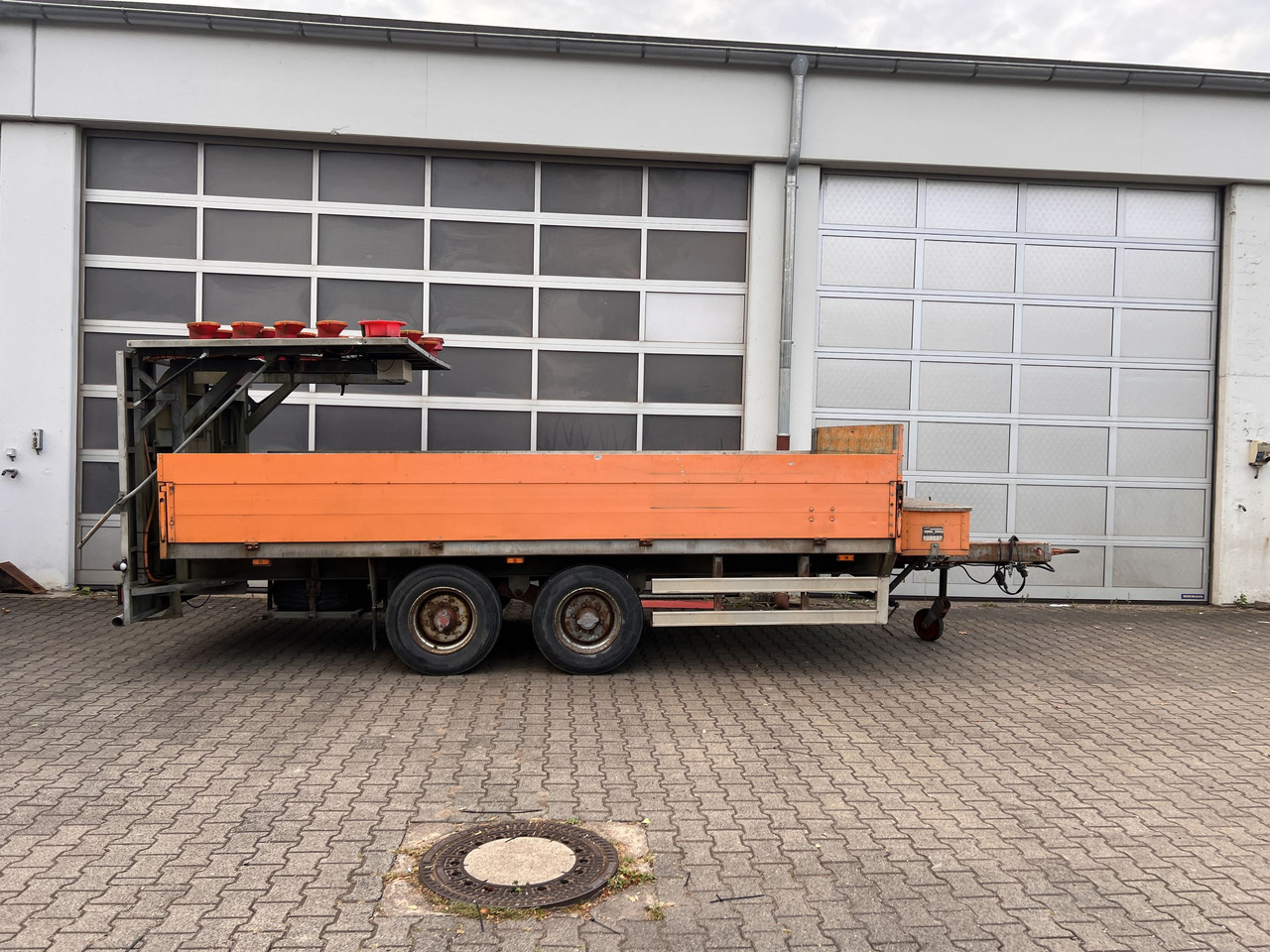 Schmitz Korbach SDAH Tandempritsche - Platforminė/ Bortinė priekaba: foto 4 Schmitz Korbach SDAH Tandempritsche - Platforminė/ Bortinė priekaba: foto 4