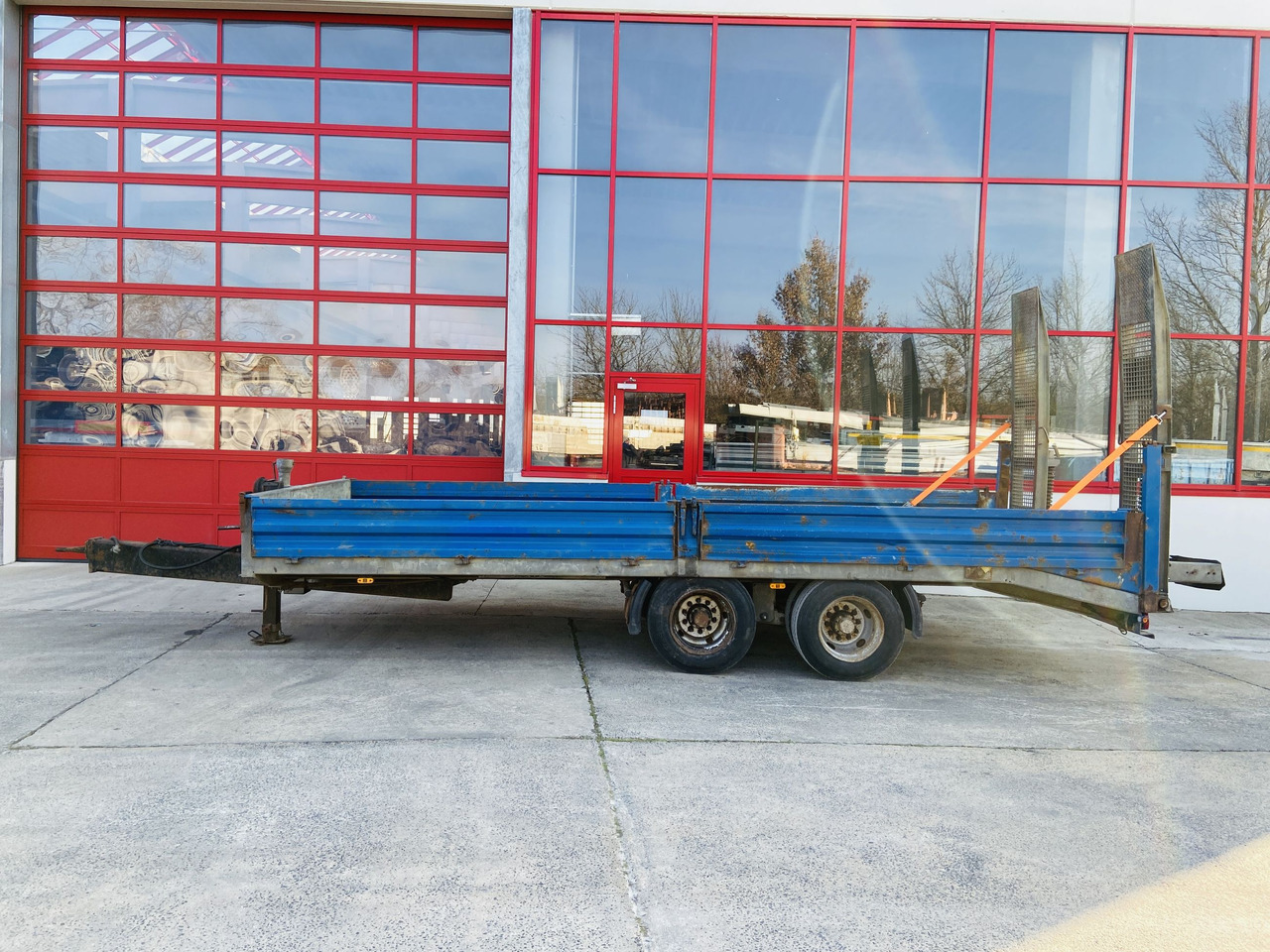 TTH 14 14 t Tandemtieflader - Žemo profilio platforma priekaba: foto 1 TTH 14 14 t Tandemtieflader - Žemo profilio platforma priekaba: foto 1