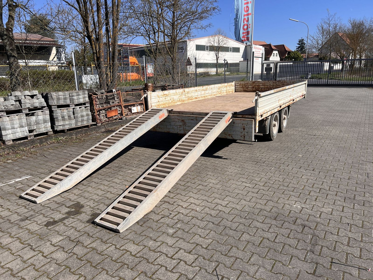 Tandemtieflader - Žemo profilio platforma priekaba: foto 2 Tandemtieflader - Žemo profilio platforma priekaba: foto 2