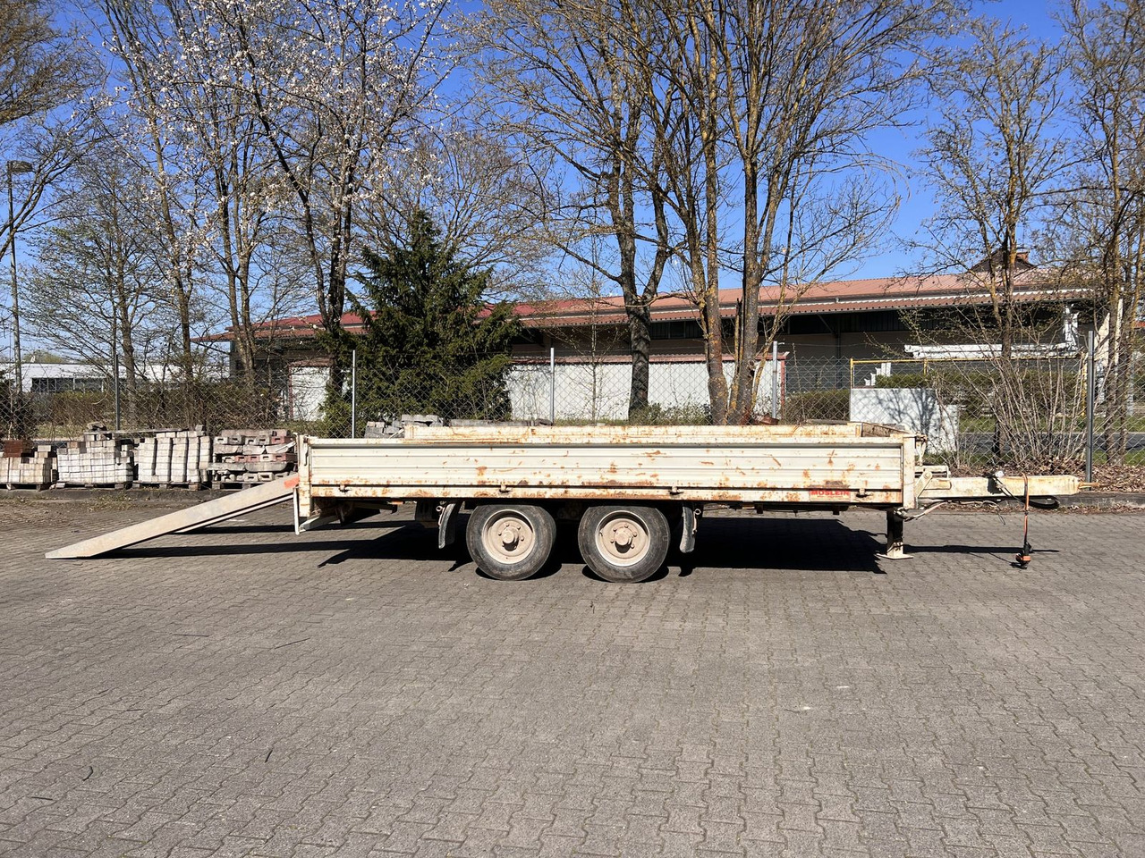 Tandemtieflader - Žemo profilio platforma priekaba: foto 1 Tandemtieflader - Žemo profilio platforma priekaba: foto 1