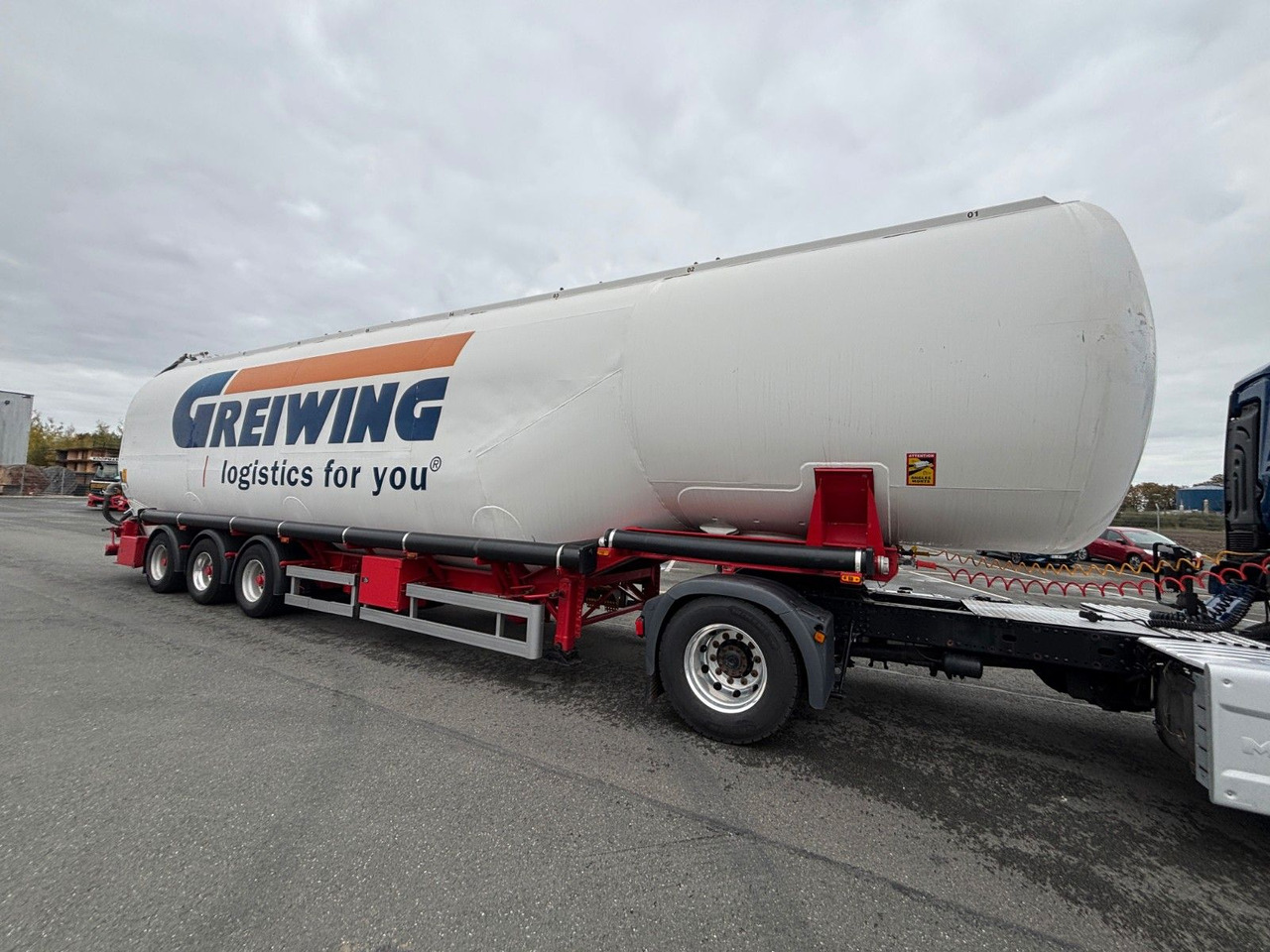 Kässbohrer SSK-90 mit E-Hydraulik - Silo cisterna: foto 2 Kässbohrer SSK-90 mit E-Hydraulik - Silo cisterna: foto 2