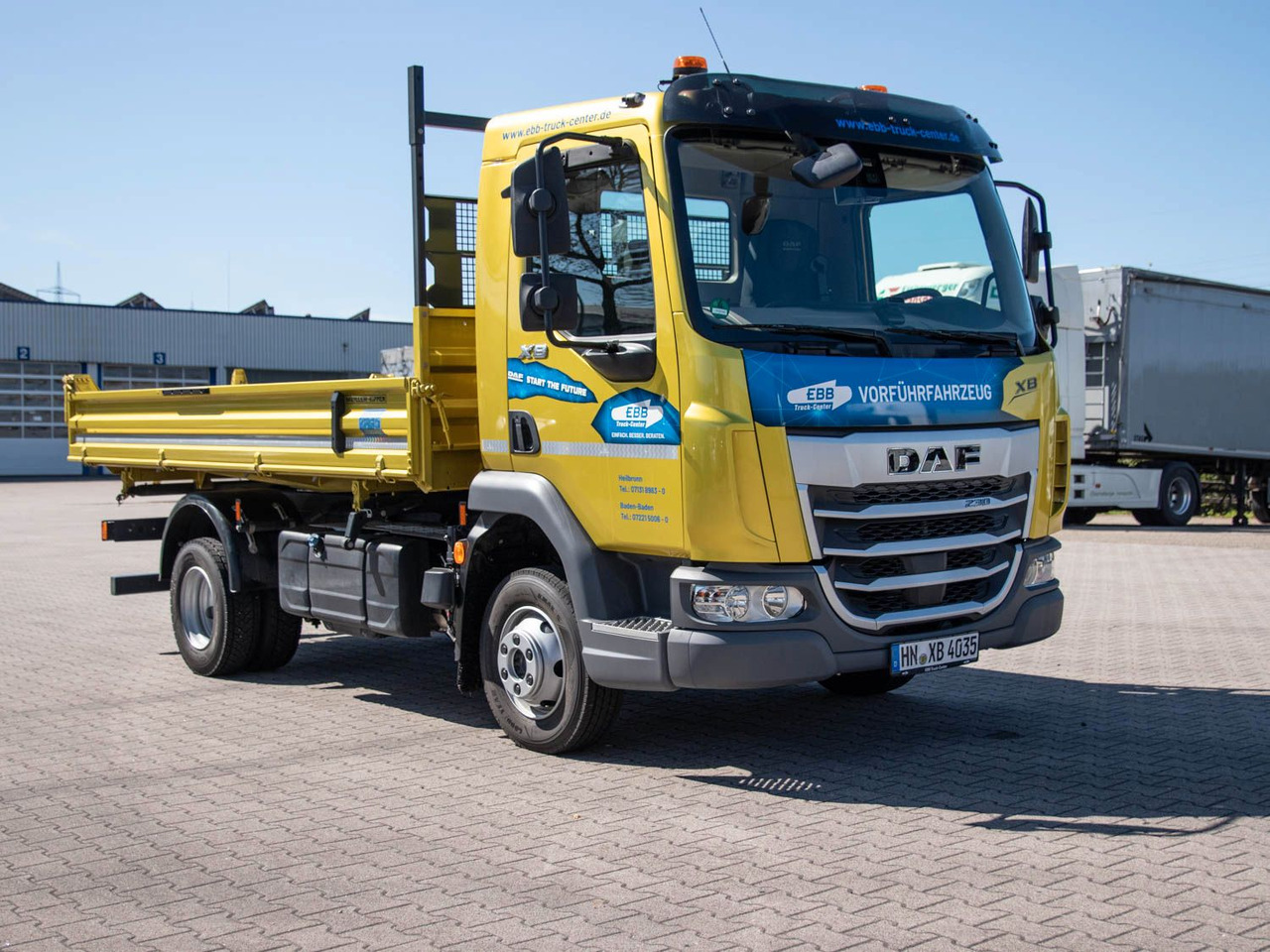 DAF XB 230 7,5t Meiller Kipper - Savivartis sunkvežimis: foto 3 DAF XB 230 7,5t Meiller Kipper - Savivartis sunkvežimis: foto 3