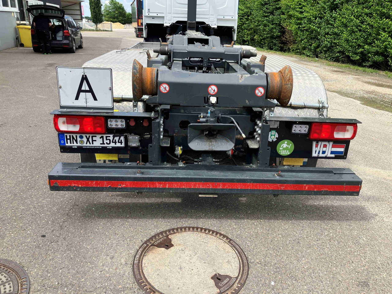 DAF XF 480 FAN Abroller VDL DAF XF 480 FAN Abroller VDL - Hook-lift sunkvežimis: foto 3 DAF XF 480 FAN Abroller VDL DAF XF 480 FAN Abroller VDL - Hook-lift sunkvežimis: foto 3