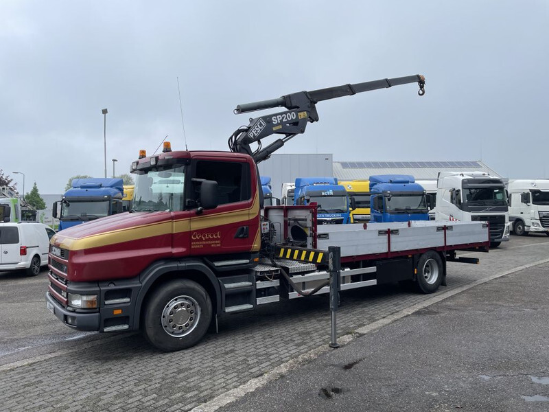 Sunkvežimis su kranu Scania T114-340 TORPEDO + KRAAN: foto 13