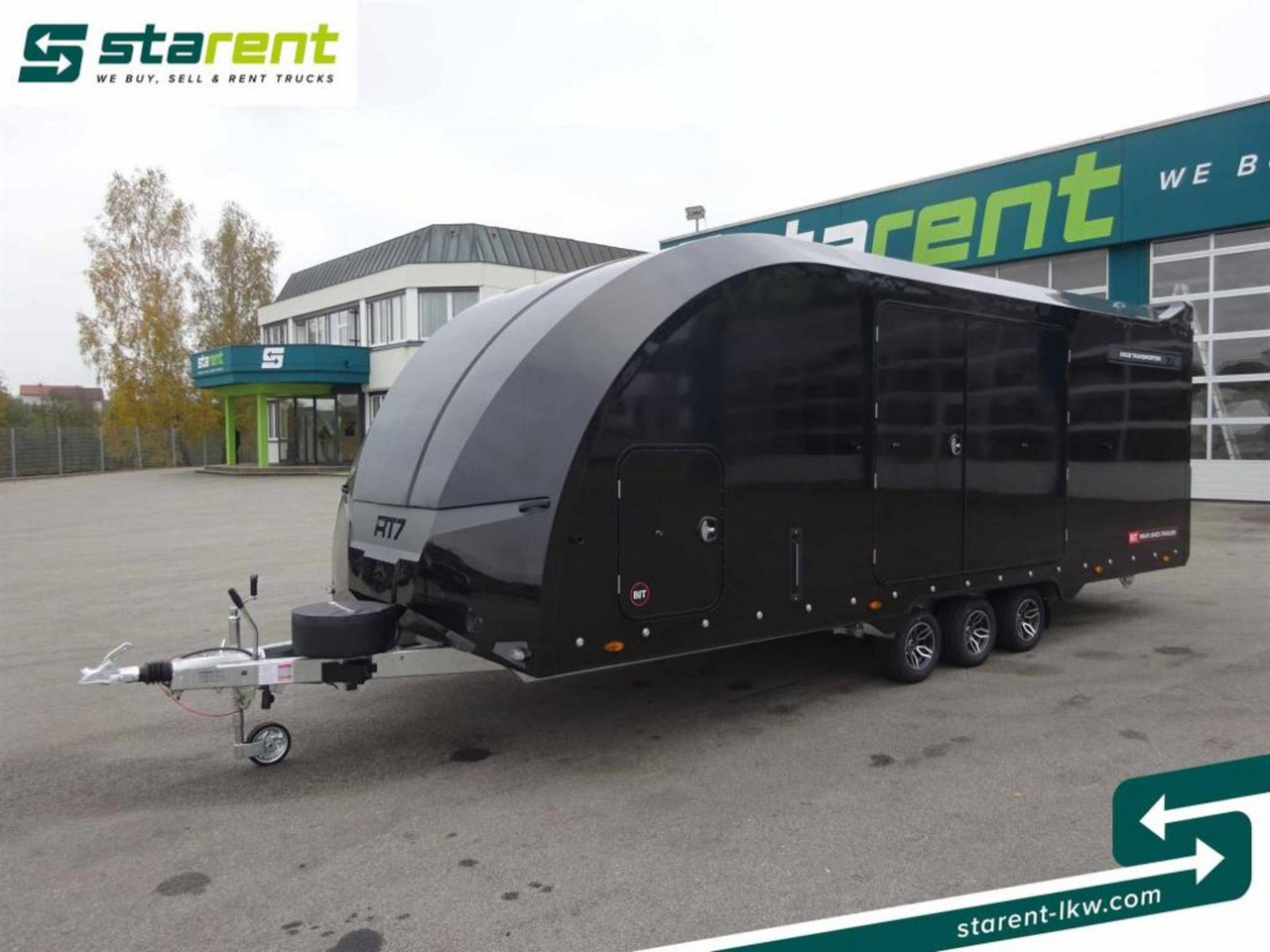 Brian James Trailers Race Transporter 7, Seilwinde, elektrische Klappe - Autovežis priekaba: foto 1 Brian James Trailers Race Transporter 7, Seilwinde, elektrische Klappe - Autovežis priekaba: foto 1