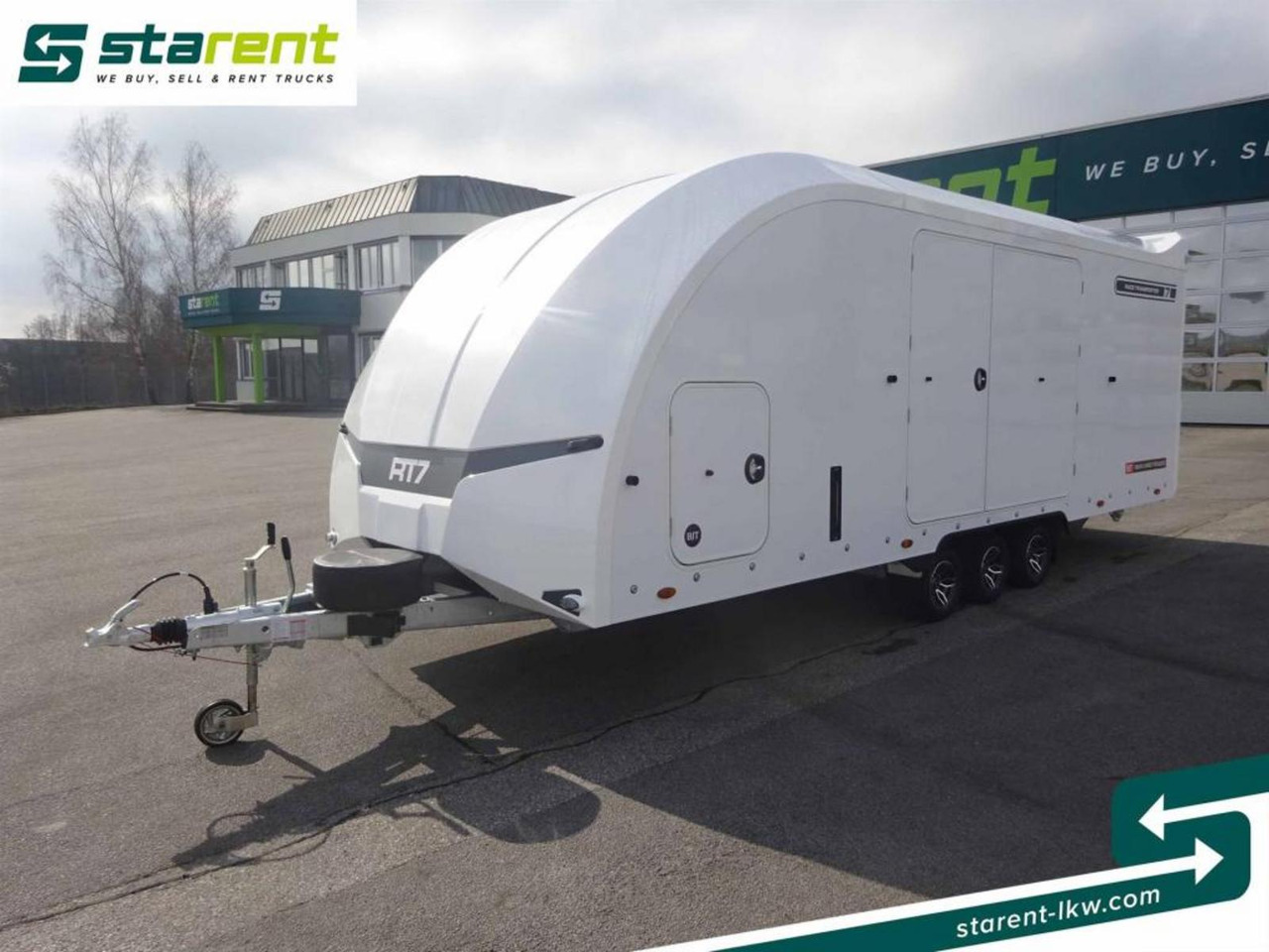 Brian James Trailers Race Transporter 7 Seilwinde elektrische Klappe - Autovežis priekaba: foto 1 Brian James Trailers Race Transporter 7 Seilwinde elektrische Klappe - Autovežis priekaba: foto 1