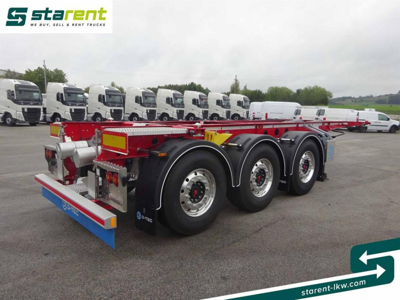 D-TEC Containercarrier CC-20-3-T ADR 1x20 Lift-A - Konteineris-vežimus/ Sukeisti kūną priekaba: foto 5 D-TEC Containercarrier CC-20-3-T ADR 1x20 Lift-A - Konteineris-vežimus/ Sukeisti kūną priekaba: foto 5