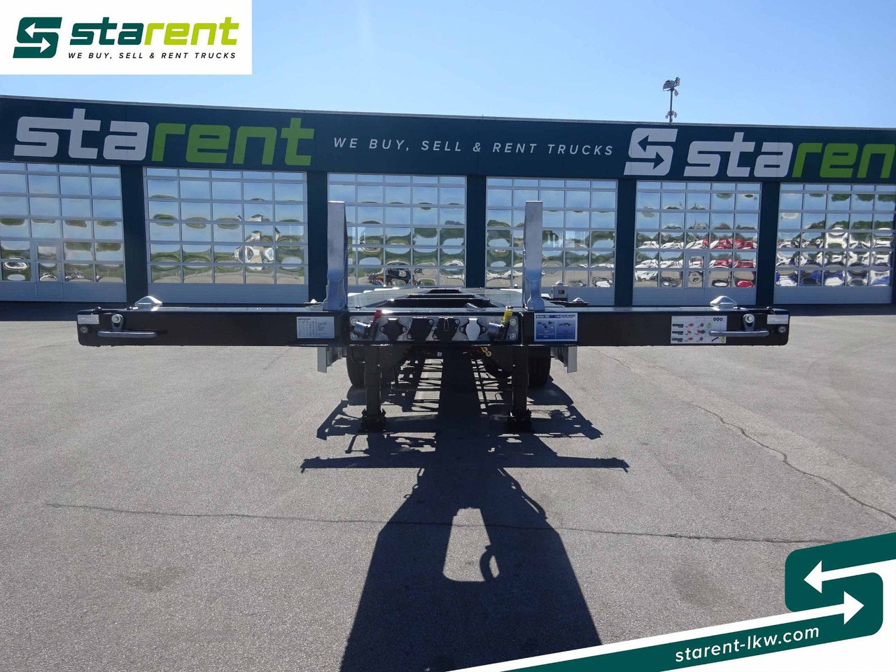 D-TEC Flexitrailer LS Containerchassis ADR, Liftachse - Konteineris-vežimus/ Sukeisti kūną puspriekabė: foto 2 D-TEC Flexitrailer LS Containerchassis ADR, Liftachse - Konteineris-vežimus/ Sukeisti kūną puspriekabė: foto 2