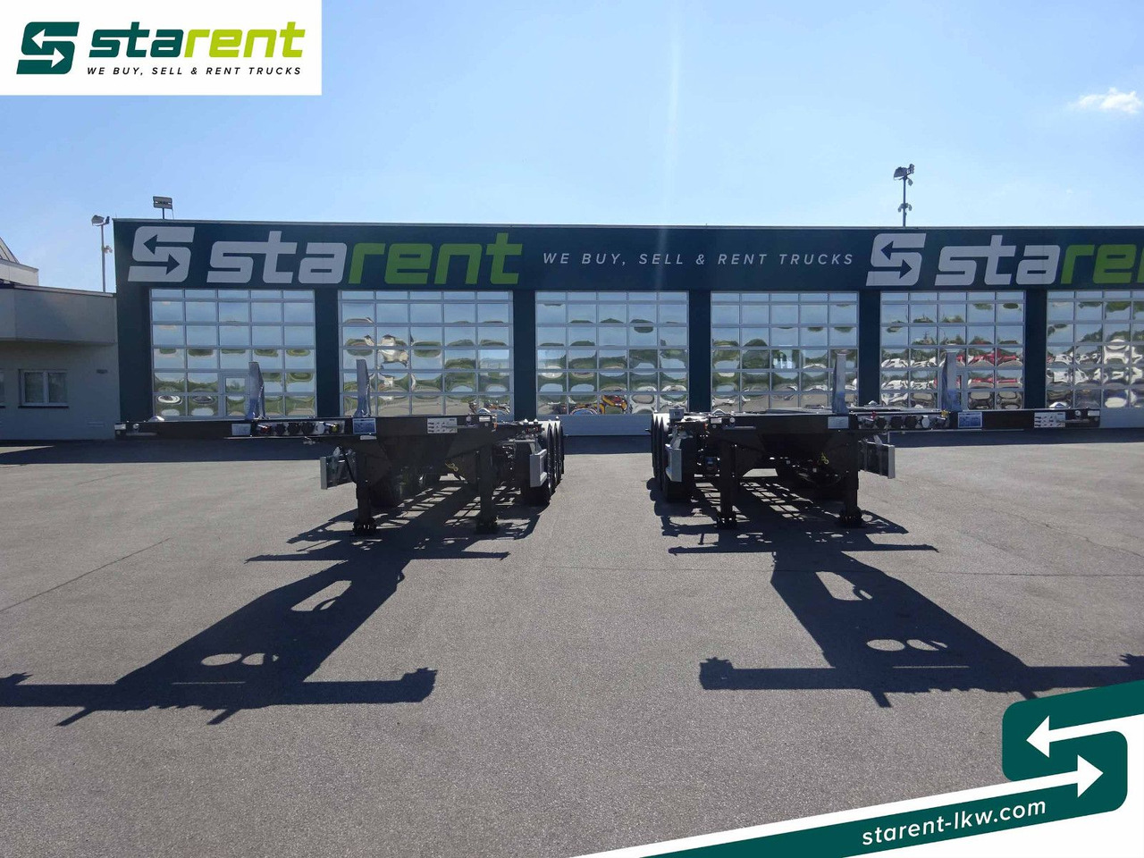 D-TEC Flexitrailer LS Containerchassis ADR, Liftachse - Konteineris-vežimus/ Sukeisti kūną puspriekabė: foto 2 D-TEC Flexitrailer LS Containerchassis ADR, Liftachse - Konteineris-vežimus/ Sukeisti kūną puspriekabė: foto 2