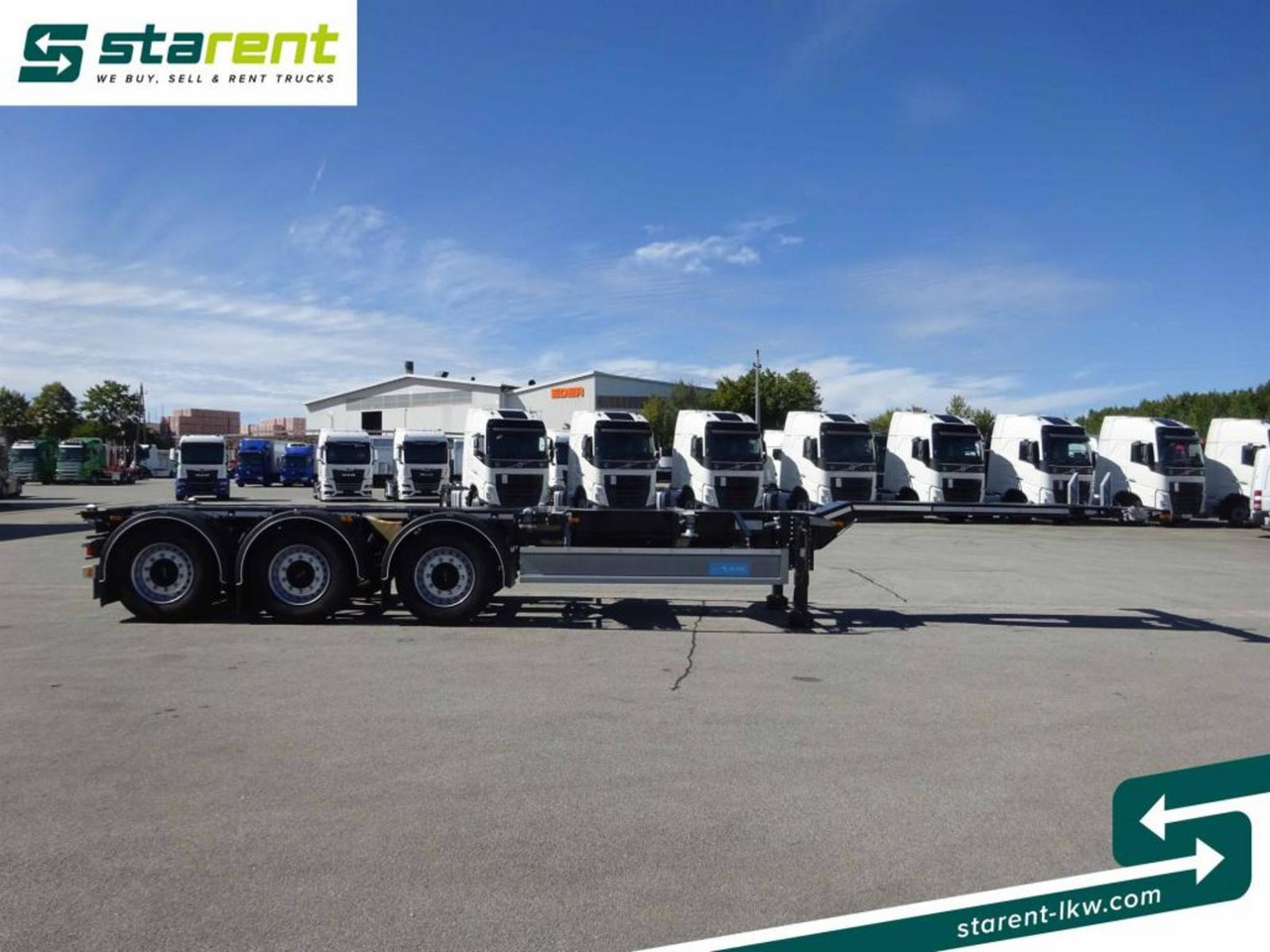 D-TEC Portmaster 1x20 / 2x20 / 1x30 / 1x40 / 1x45 - Konteineris-vežimus/ Sukeisti kūną priekaba: foto 4 D-TEC Portmaster 1x20 / 2x20 / 1x30 / 1x40 / 1x45 - Konteineris-vežimus/ Sukeisti kūną priekaba: foto 4