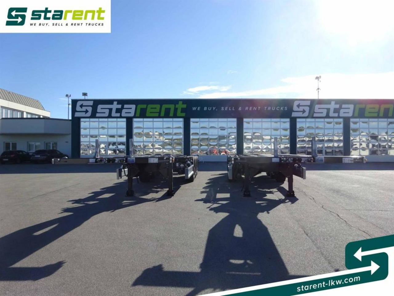 D-TEC Portmaster 1x20 / 2x20 / 1x30 / 1x40 / 1x45 - Konteineris-vežimus/ Sukeisti kūną puspriekabė: foto 2 D-TEC Portmaster 1x20 / 2x20 / 1x30 / 1x40 / 1x45 - Konteineris-vežimus/ Sukeisti kūną puspriekabė: foto 2