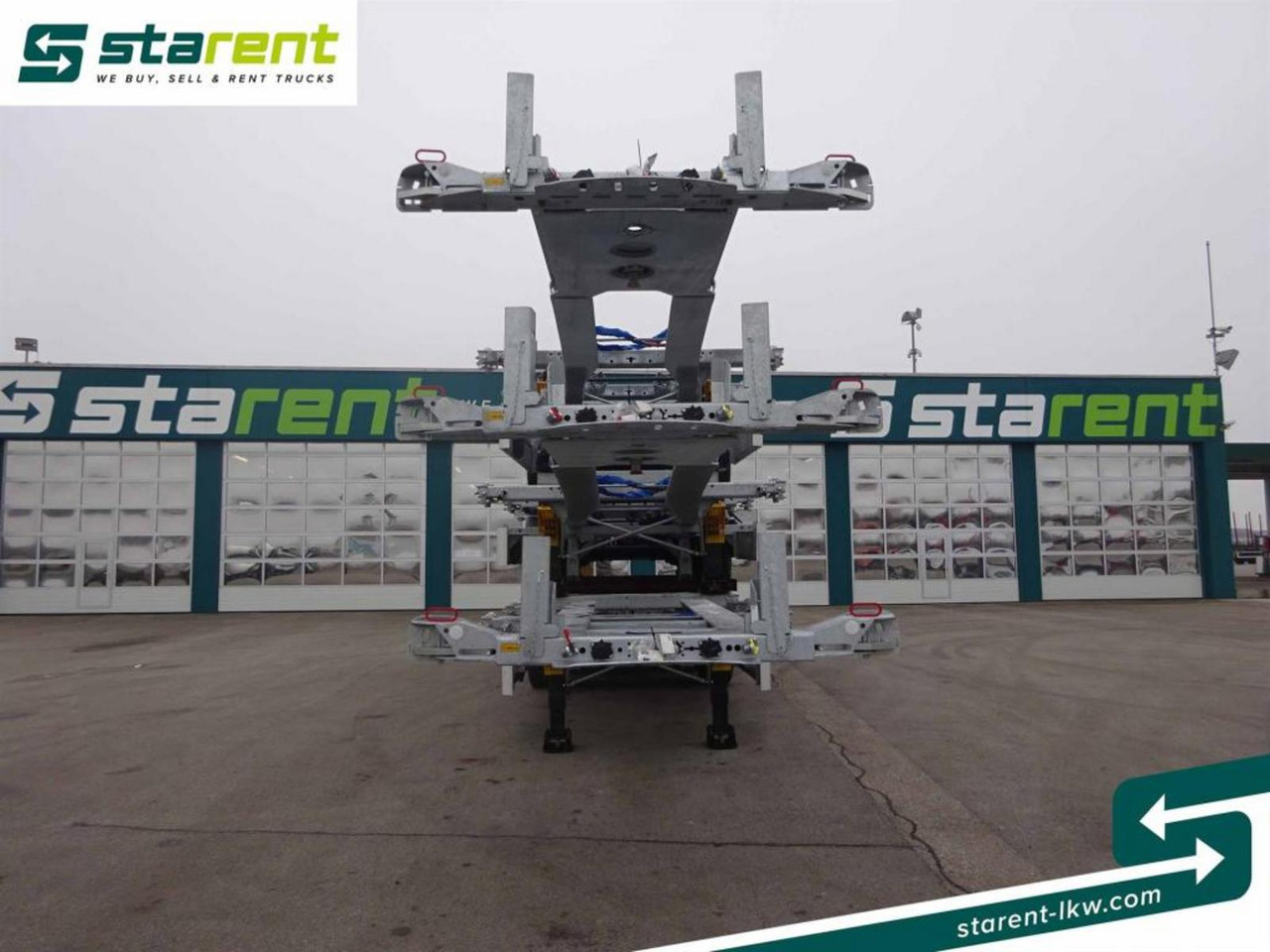 Fliegl Containerchassis ADR, 1x20 / 2x20 / 1x30 / 1x40 - Konteineris-vežimus/ Sukeisti kūną puspriekabė: foto 2 Fliegl Containerchassis ADR, 1x20 / 2x20 / 1x30 / 1x40 - Konteineris-vežimus/ Sukeisti kūną puspriekabė: foto 2