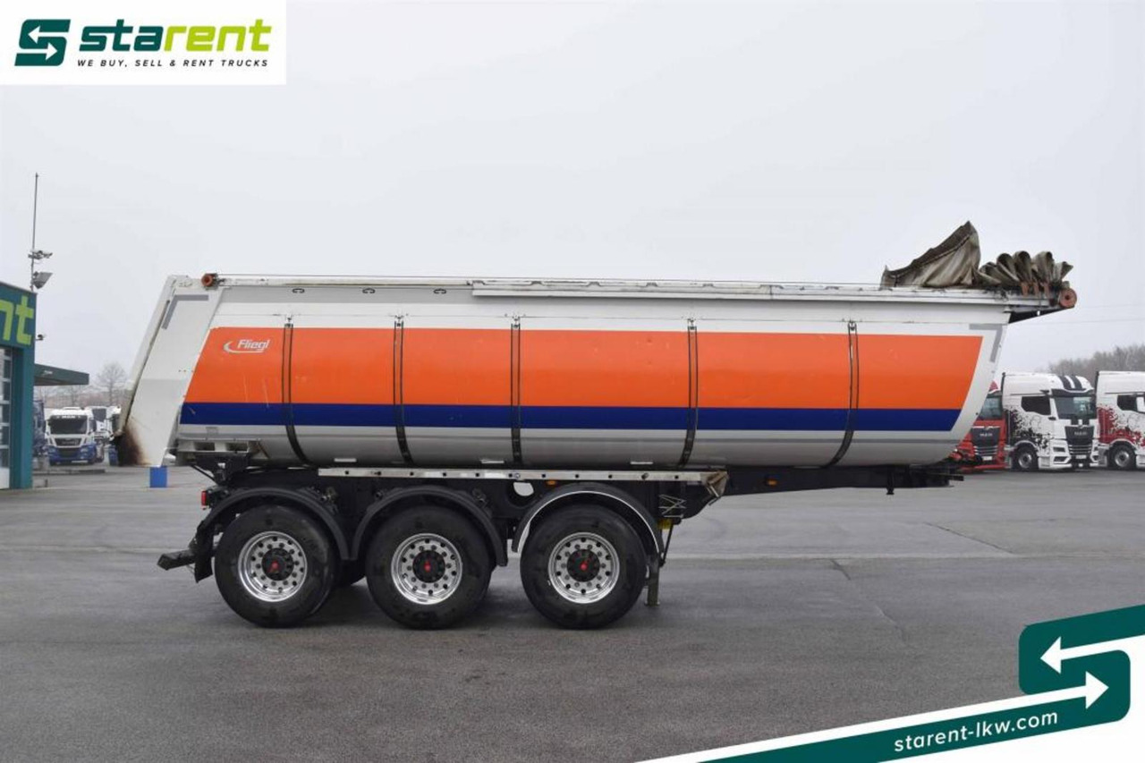 Fliegl Thermomulde 25m³ elektrisches Verdeck Liftachse - Savivartis puspriekabė: foto 4 Fliegl Thermomulde 25m³ elektrisches Verdeck Liftachse - Savivartis puspriekabė: foto 4