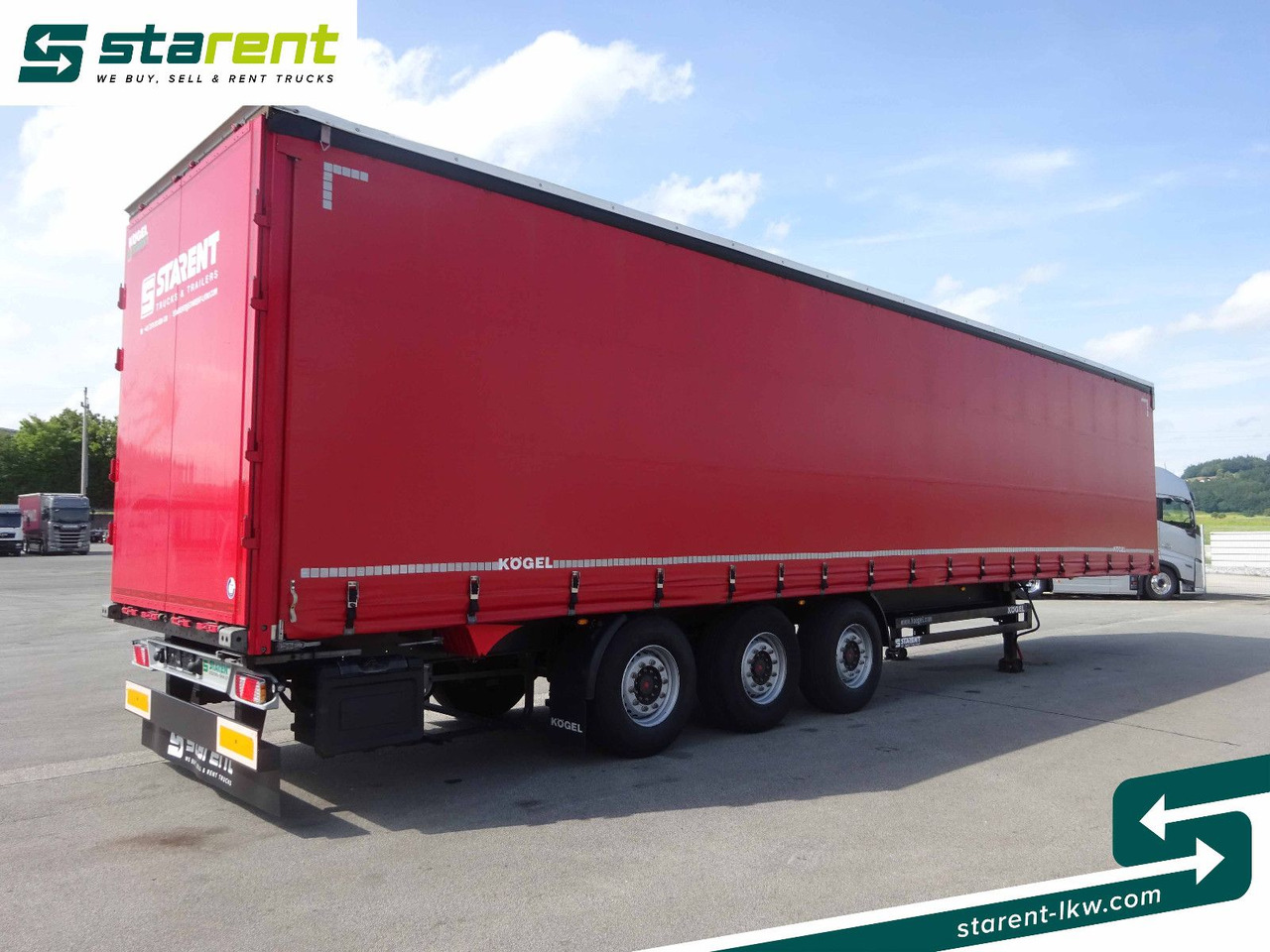 Kögel Tautliner, Hubdach, Liftachse, XL Zertifikat - Tentinė puspriekabė: foto 5 Kögel Tautliner, Hubdach, Liftachse, XL Zertifikat - Tentinė puspriekabė: foto 5