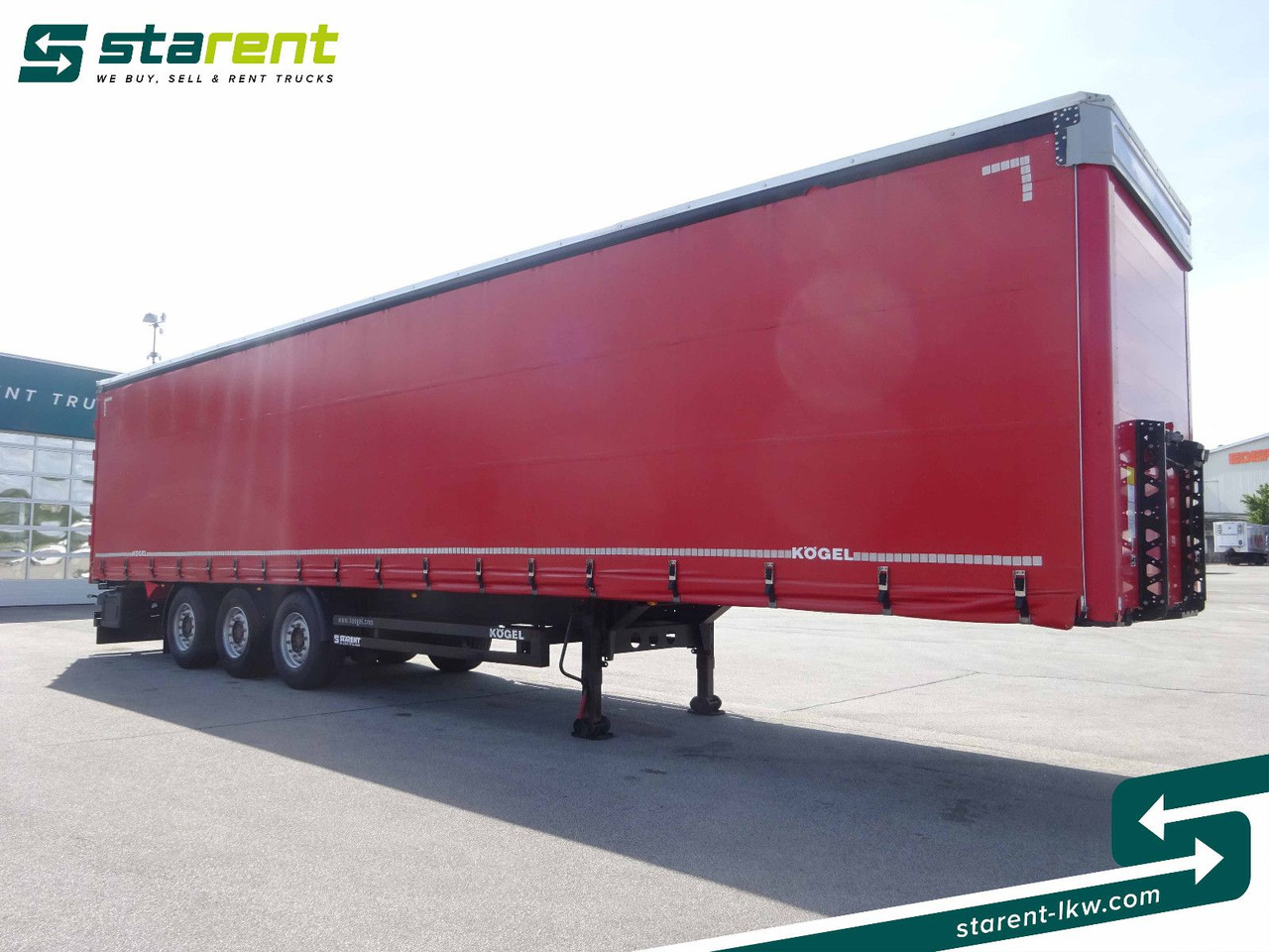 Kögel Tautliner, Hubdach, Liftachse, XL Zertifikat - Tentinė puspriekabė: foto 3 Kögel Tautliner, Hubdach, Liftachse, XL Zertifikat - Tentinė puspriekabė: foto 3