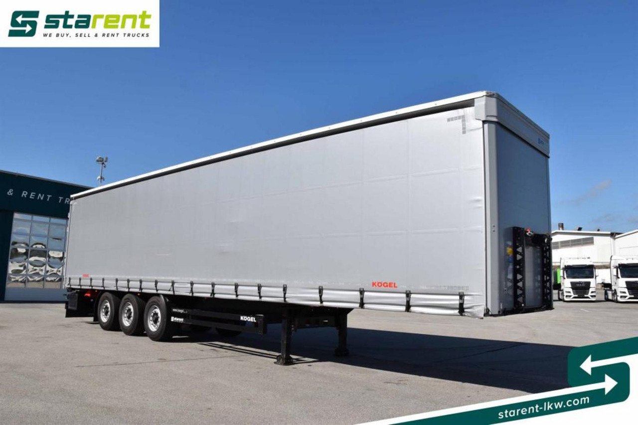 Kögel Tautliner Liftachse Hubdach XL- Zertifikat BPW-A - Tentinė puspriekabė: foto 3 Kögel Tautliner Liftachse Hubdach XL- Zertifikat BPW-A - Tentinė puspriekabė: foto 3