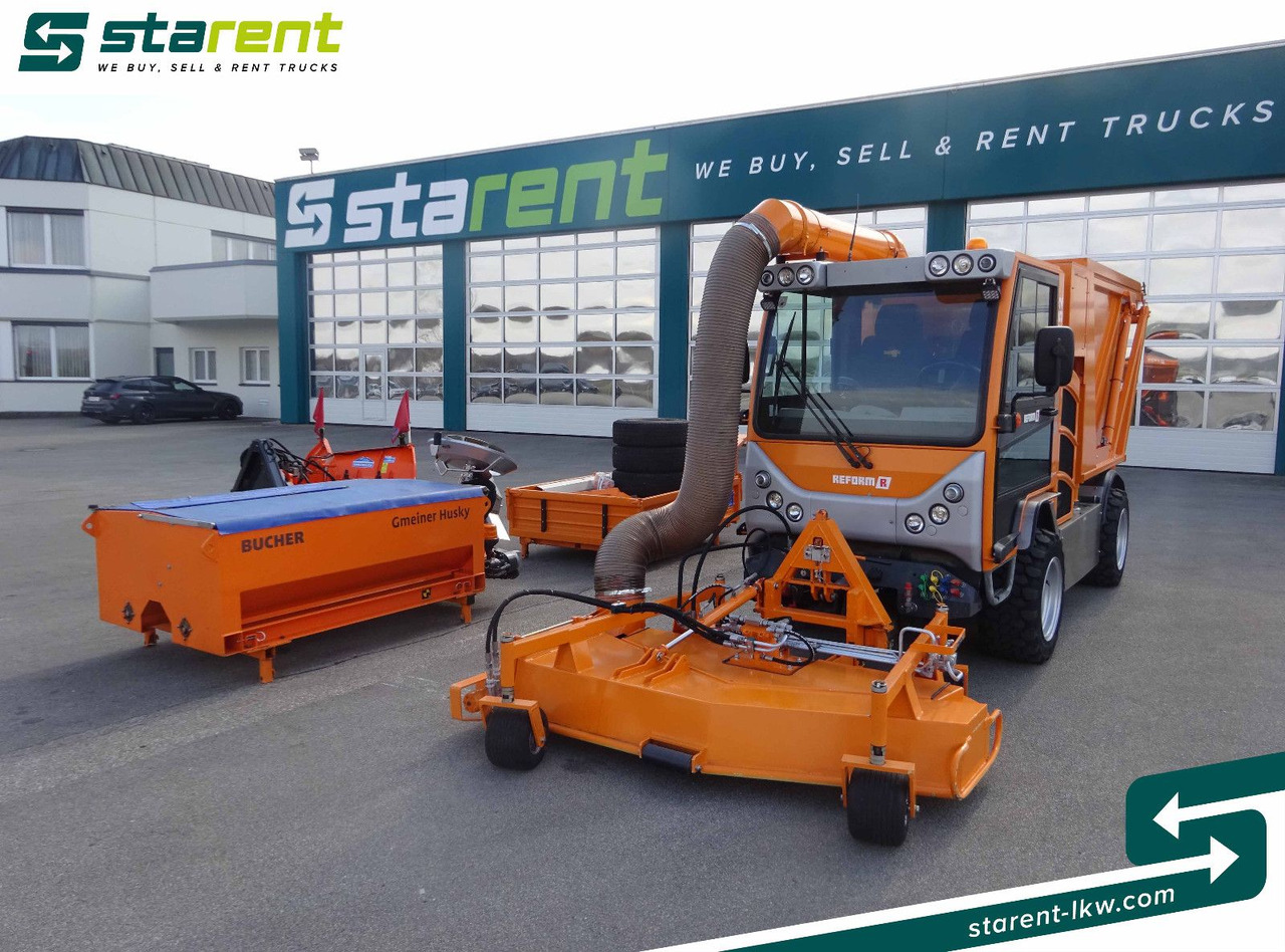 Komunalinė/ Specializuota technika REFORM BOKI HY1252, 792 Stunden, Mähwerk, Kipper: foto 1