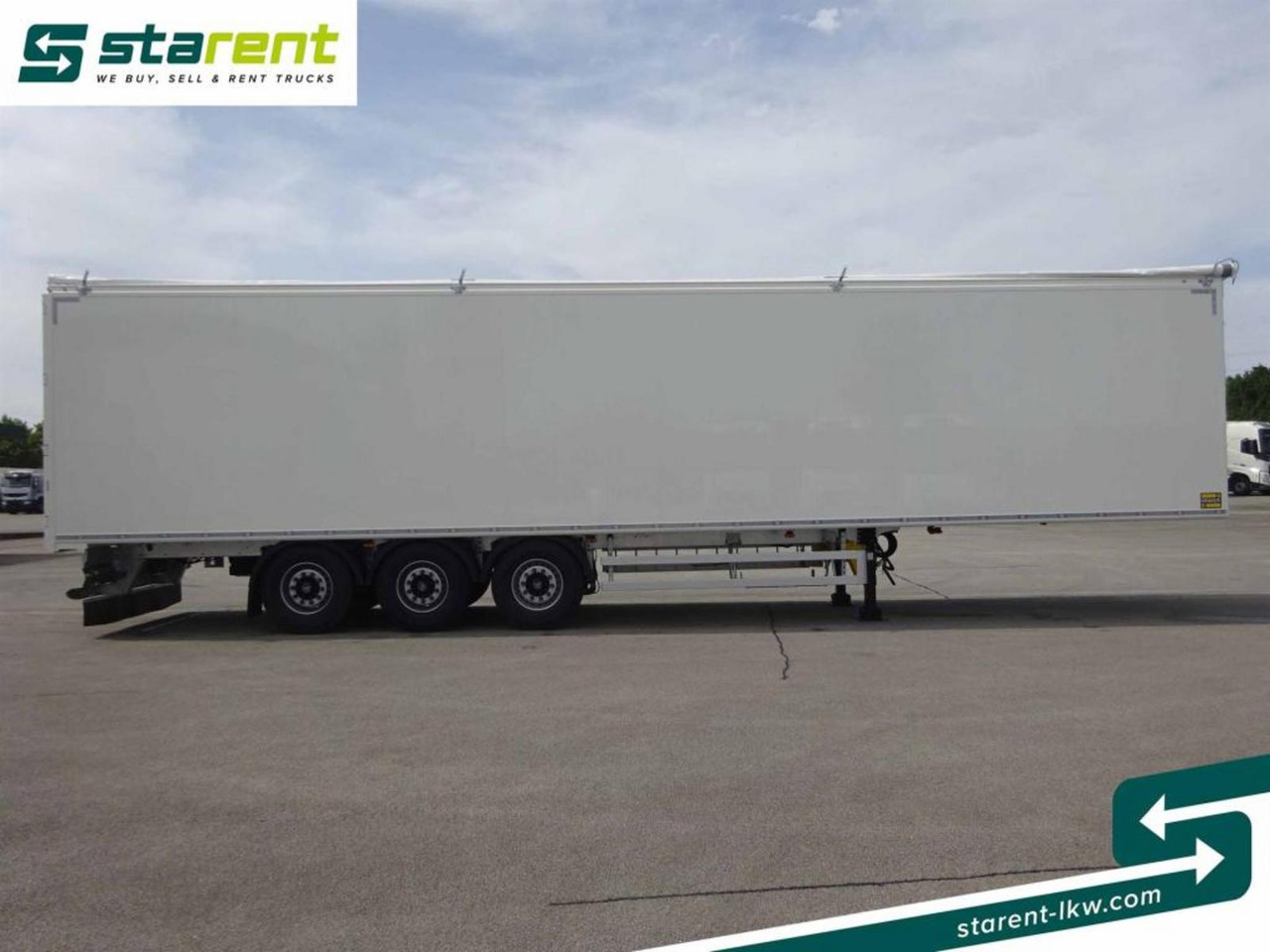 Kraker 10mm 92m³ BPW-Achsen Funk. Verzinkt Liftachse - Su slankiojanciomis grindimis puspriekabė: foto 4 Kraker 10mm 92m³ BPW-Achsen Funk. Verzinkt Liftachse - Su slankiojanciomis grindimis puspriekabė: foto 4