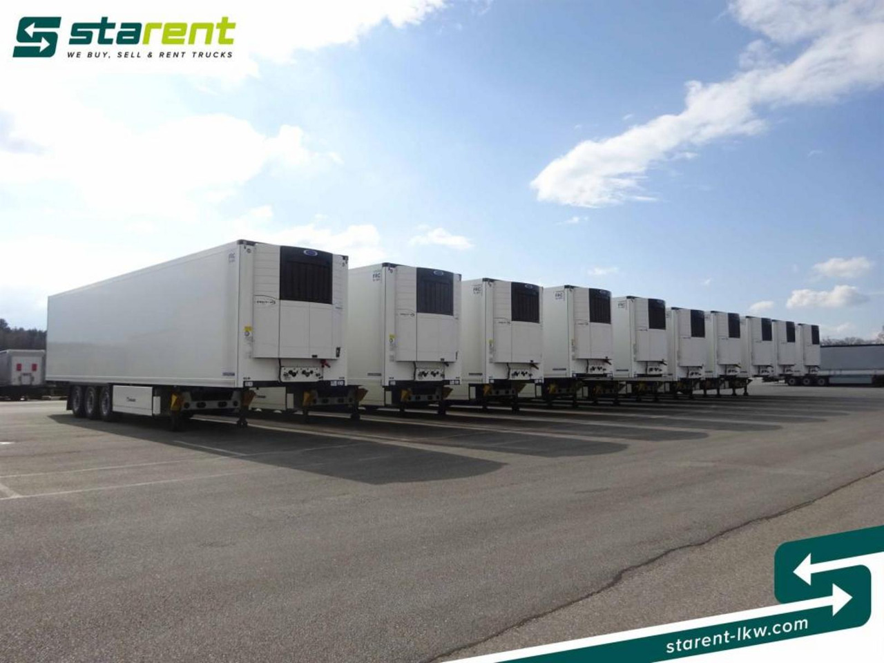 Krone Carrier Vector 1550 Blumenbreit Liftachse - Refrižeratorius puspriekabė: foto 3 Krone Carrier Vector 1550 Blumenbreit Liftachse - Refrižeratorius puspriekabė: foto 3