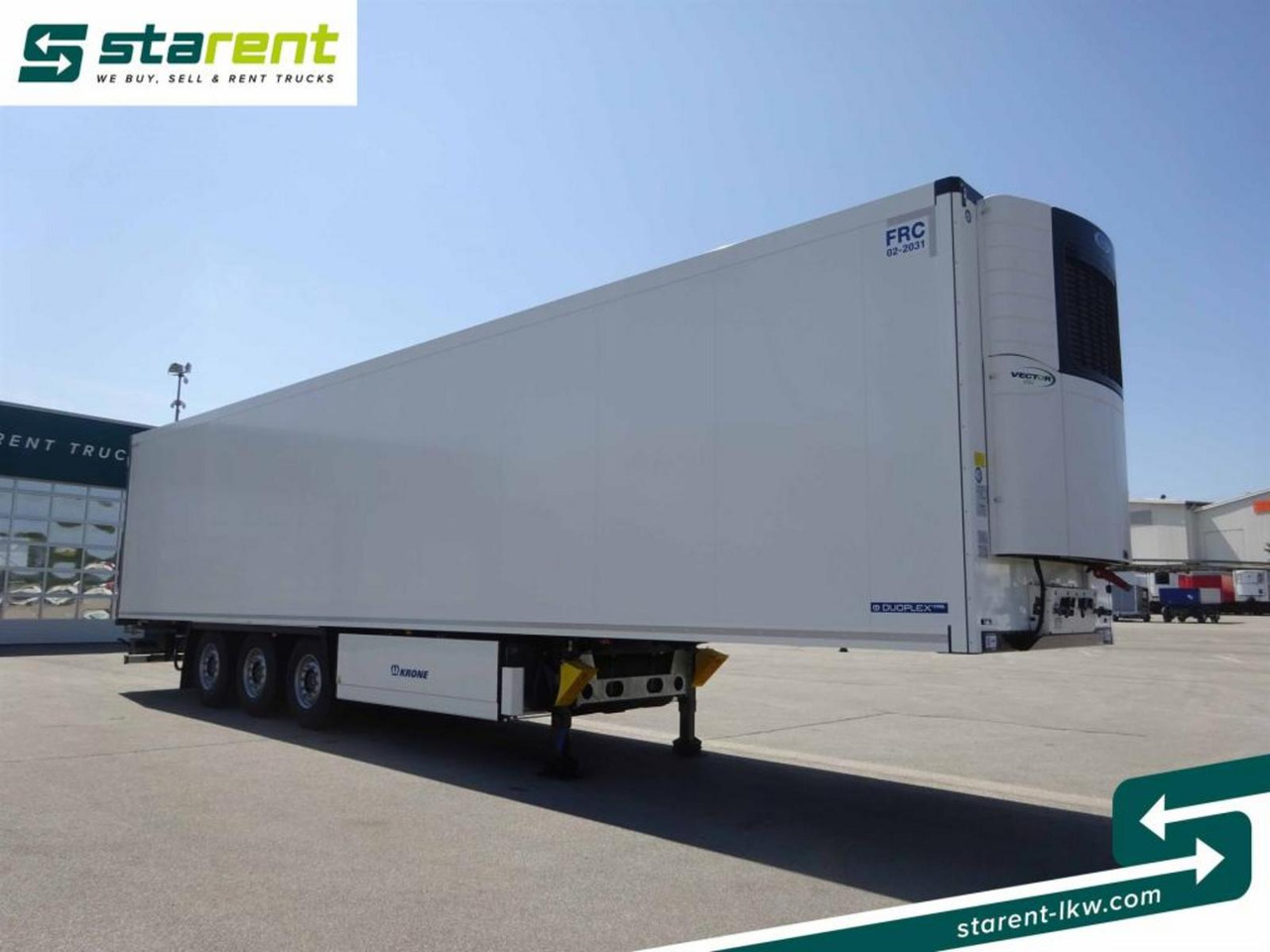 Krone Carrier Vector 1550 Blumenbreit Liftachse - Refrižeratorius puspriekabė: foto 3 Krone Carrier Vector 1550 Blumenbreit Liftachse - Refrižeratorius puspriekabė: foto 3