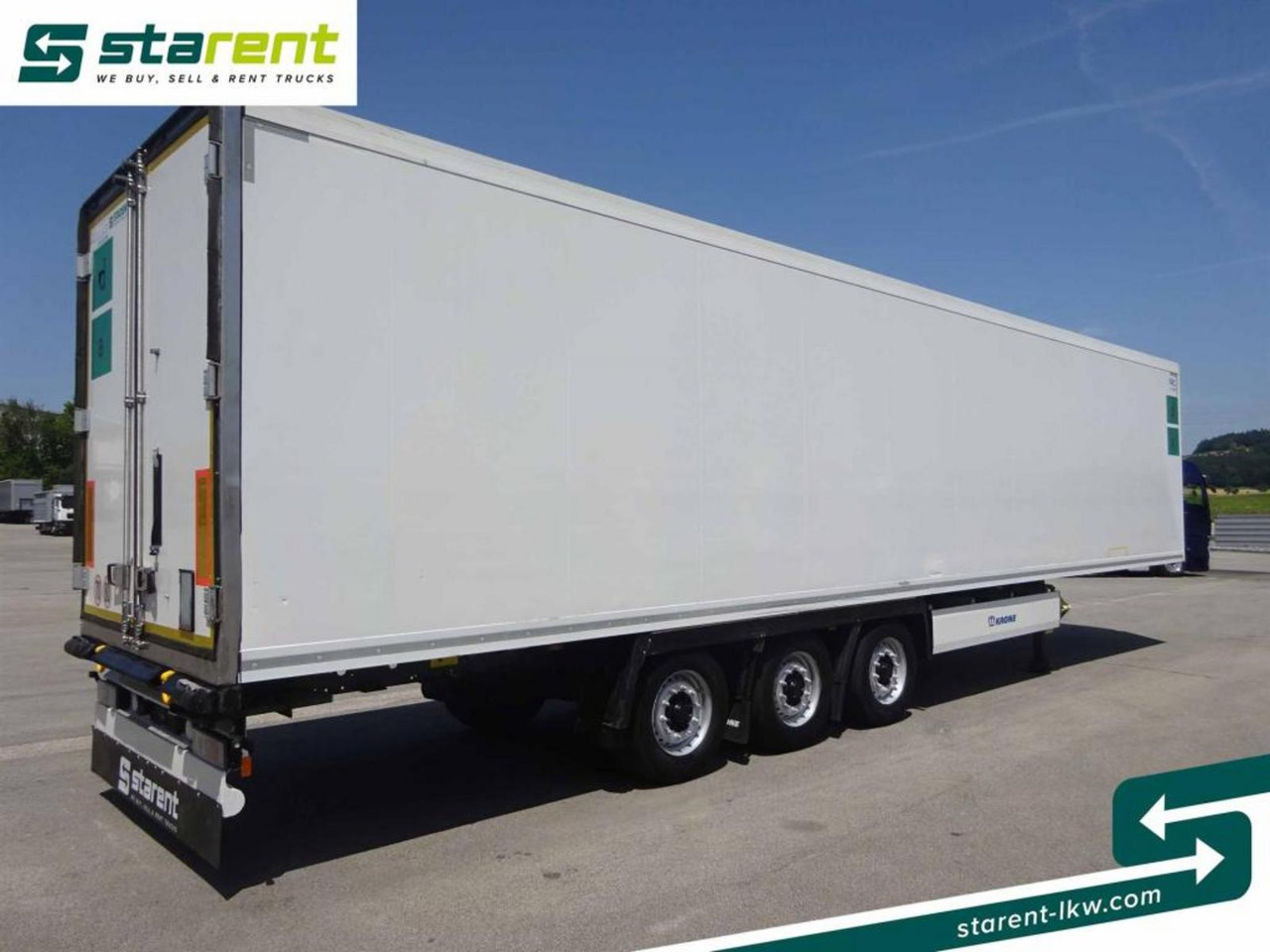 Krone Carrier Vector 1950 Doppelstock Blumenbreit Lift-A - Refrižeratorius puspriekabė: foto 5 Krone Carrier Vector 1950 Doppelstock Blumenbreit Lift-A - Refrižeratorius puspriekabė: foto 5