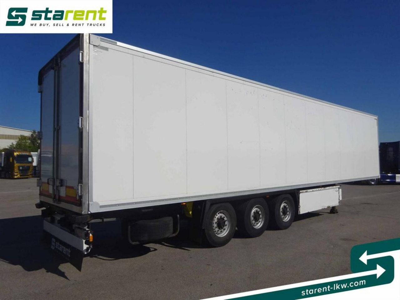 Krone Carrier Vector 1950 Doppelstock Liftachse Trennw. - Refrižeratorius puspriekabė: foto 5 Krone Carrier Vector 1950 Doppelstock Liftachse Trennw. - Refrižeratorius puspriekabė: foto 5