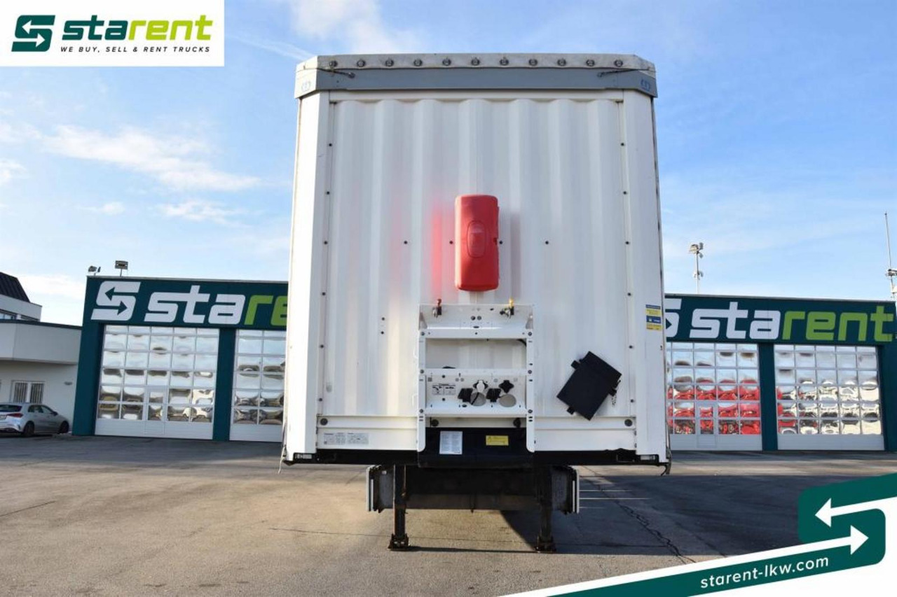 Krone Hubdach Liftachse Palka Palettenanschlagleiste - Tentinė puspriekabė: foto 2 Krone Hubdach Liftachse Palka Palettenanschlagleiste - Tentinė puspriekabė: foto 2