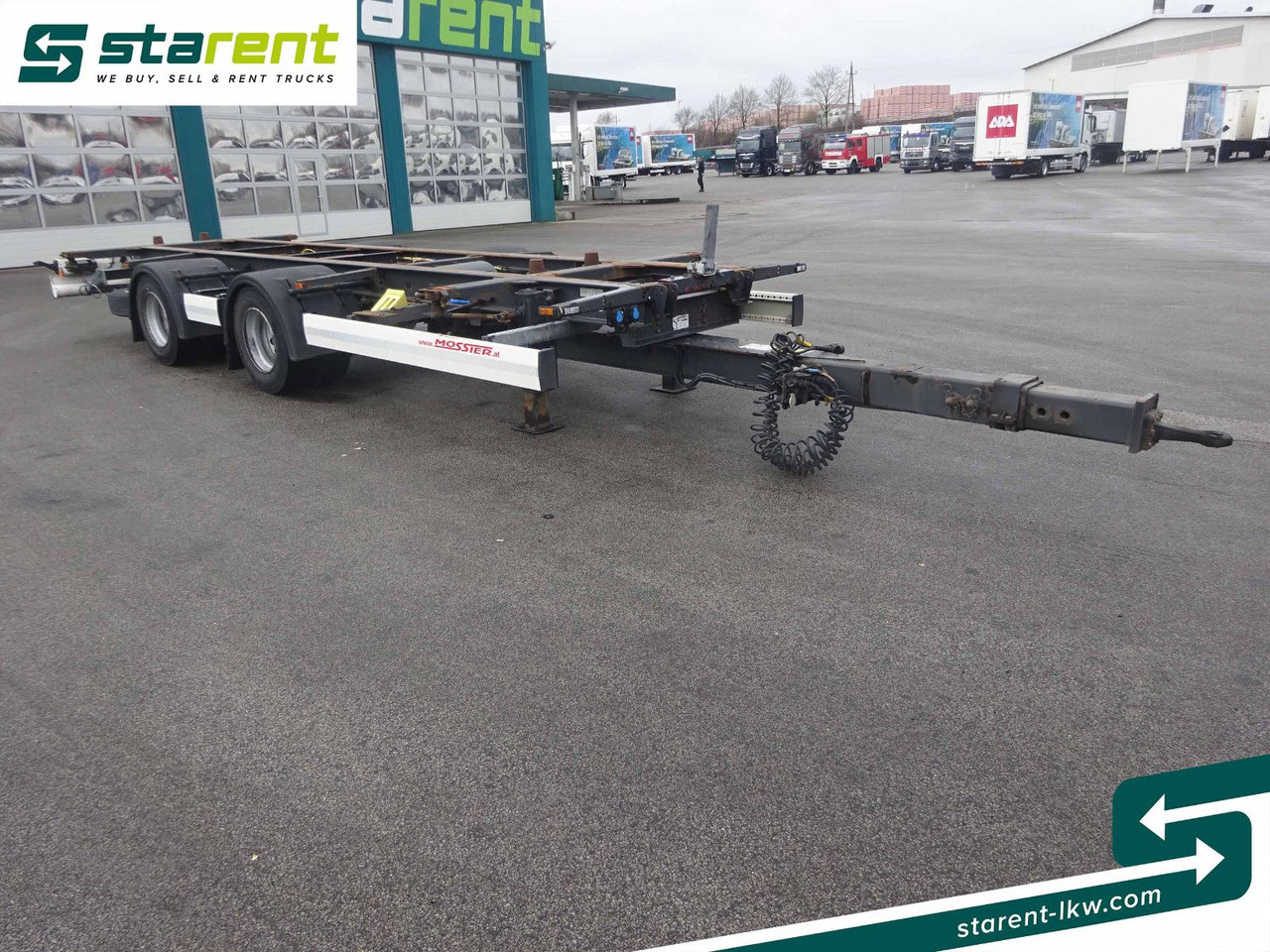 Krone Jumbotandemlafette, BDF Wechselrahmen - Konteineris-vežimus/ Sukeisti kūną priekaba: foto 3 Krone Jumbotandemlafette, BDF Wechselrahmen - Konteineris-vežimus/ Sukeisti kūną priekaba: foto 3