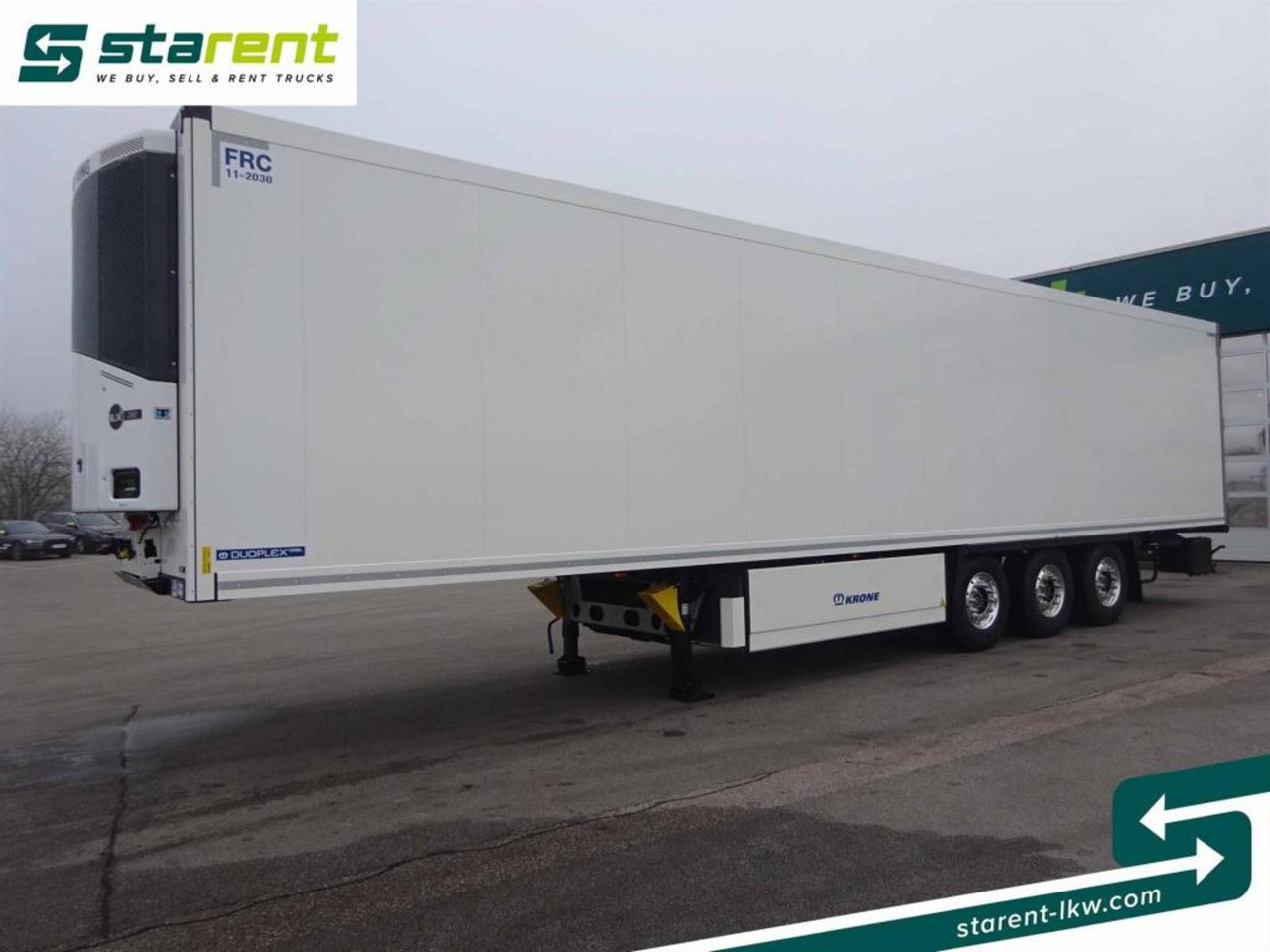 Krone Thermo King SLXi300 Alu Doppel Blumenbereit Lift-A - Refrižeratorius puspriekabė: foto 1 Krone Thermo King SLXi300 Alu Doppel Blumenbereit Lift-A - Refrižeratorius puspriekabė: foto 1