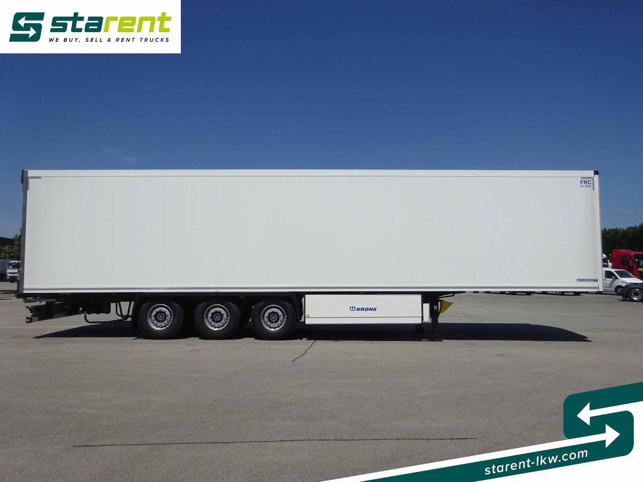 Krone Thermotrailer Carrier Vector 1550, Zurrleisten - Refrižeratorius puspriekabė: foto 4 Krone Thermotrailer Carrier Vector 1550, Zurrleisten - Refrižeratorius puspriekabė: foto 4