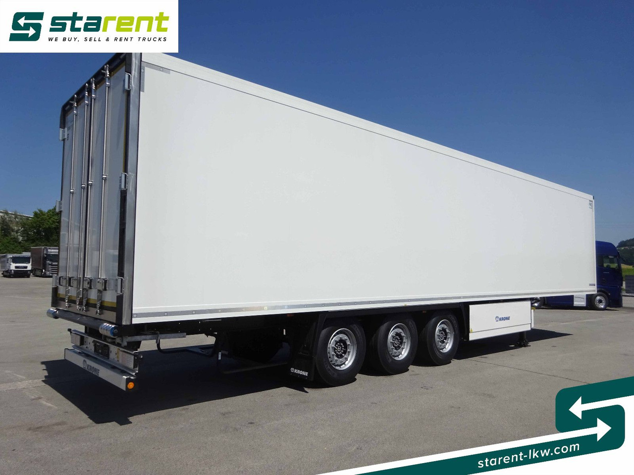 Krone Thermotrailer Carrier Vector 1550, Zurrleisten - Refrižeratorius puspriekabė: foto 5 Krone Thermotrailer Carrier Vector 1550, Zurrleisten - Refrižeratorius puspriekabė: foto 5