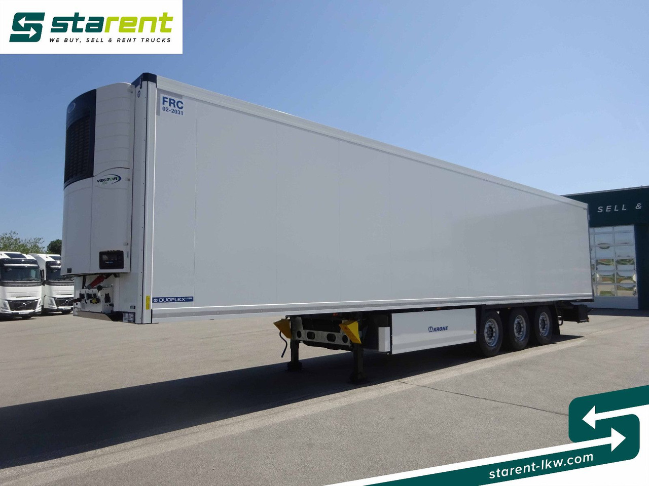 Krone Tiefkühler Carrier Vector 1550, Liftachse - Furgonas puspriekabė: foto 1 Krone Tiefkühler Carrier Vector 1550, Liftachse - Furgonas puspriekabė: foto 1