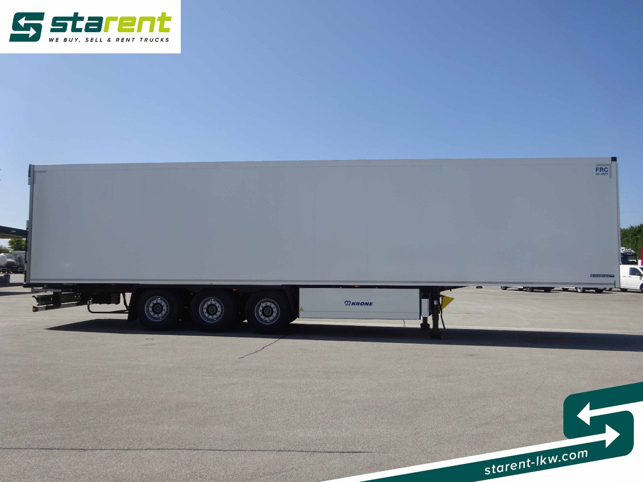 Krone Tiefkühler Carrier Vector 1550, Liftachse - Furgonas puspriekabė: foto 4 Krone Tiefkühler Carrier Vector 1550, Liftachse - Furgonas puspriekabė: foto 4