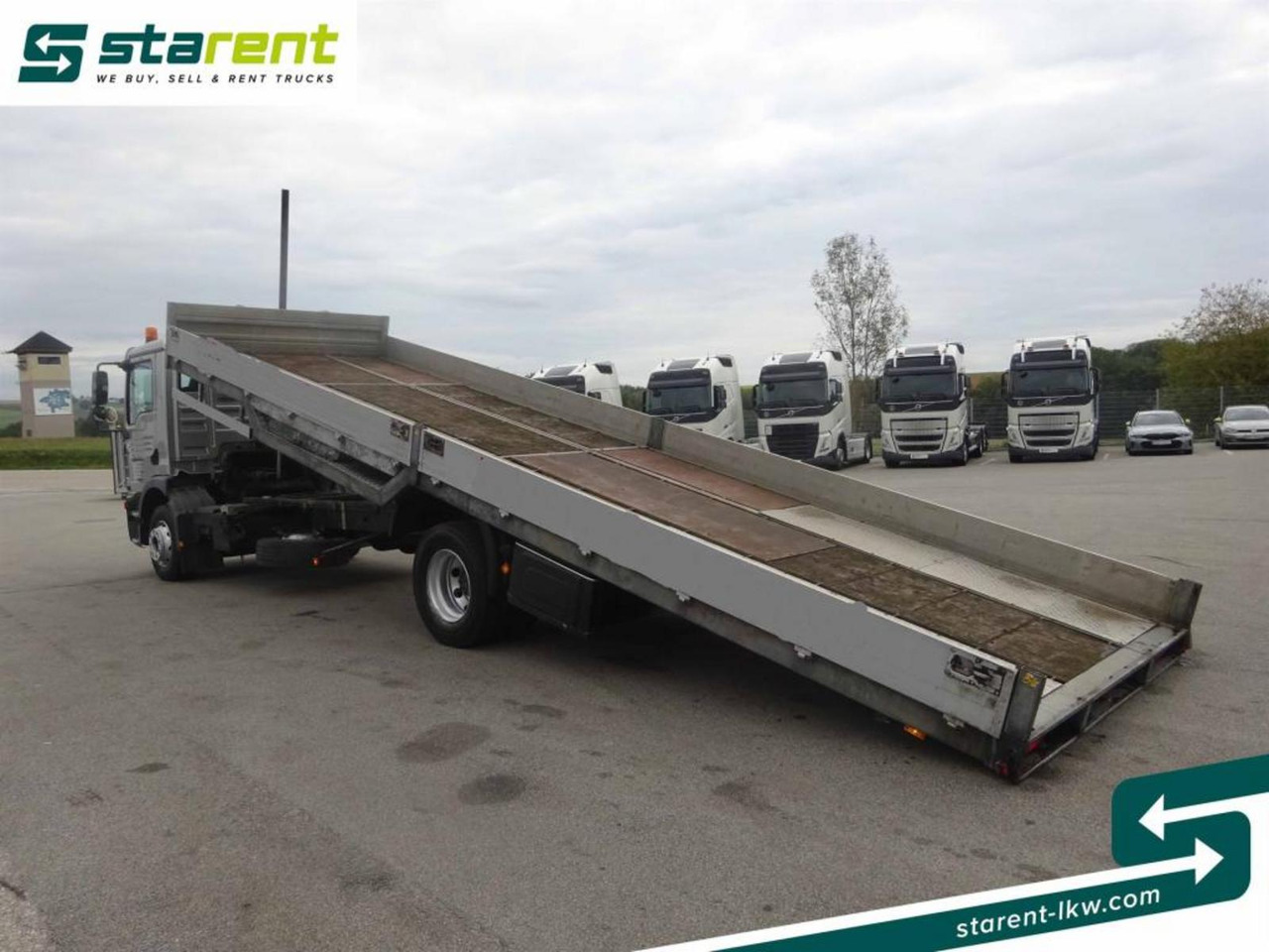 MAN TGM 12.280, Fahrzeugtransporter, kippbar - Autovežis sunkvežimis: foto 5 MAN TGM 12.280, Fahrzeugtransporter, kippbar - Autovežis sunkvežimis: foto 5