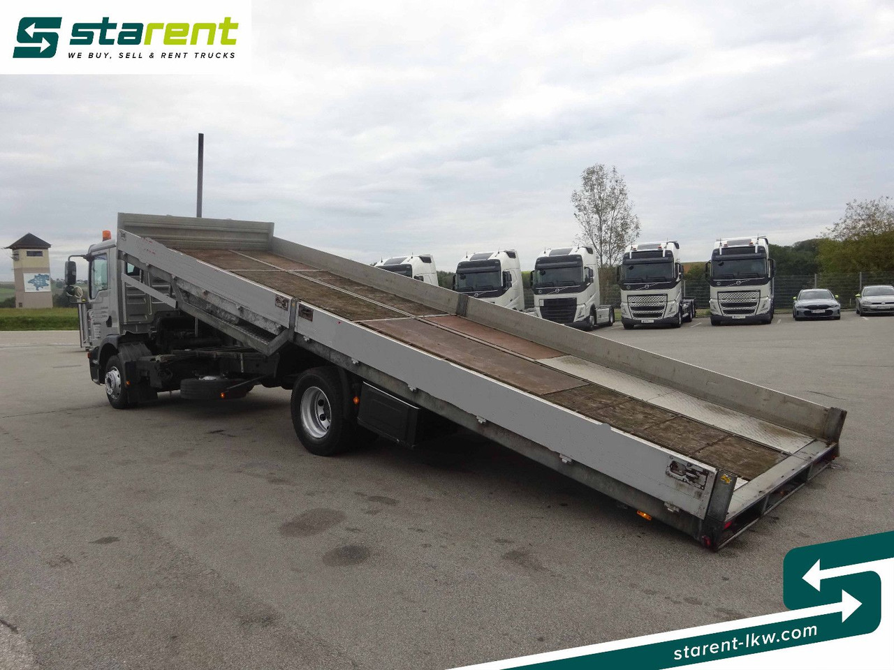 MAN TGM 12.280, Fahrzeugtransporter, kippbar - Evakuatorius: foto 5 MAN TGM 12.280, Fahrzeugtransporter, kippbar - Evakuatorius: foto 5