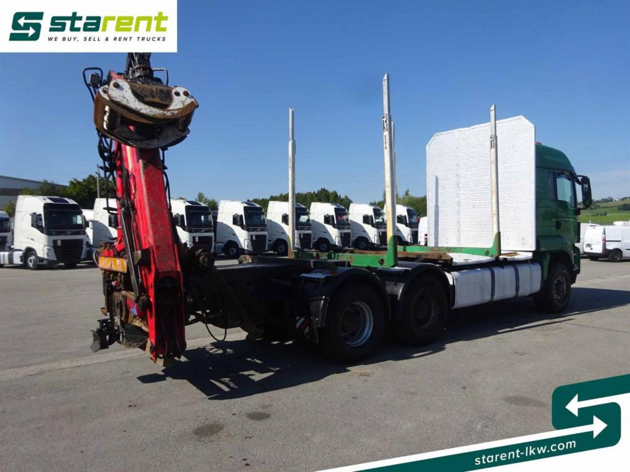MAN TGS 26.480 6x6 Holzaufbau mit Kran, Palfinger 120Z - Miškovežis: foto 5 MAN TGS 26.480 6x6 Holzaufbau mit Kran, Palfinger 120Z - Miškovežis: foto 5